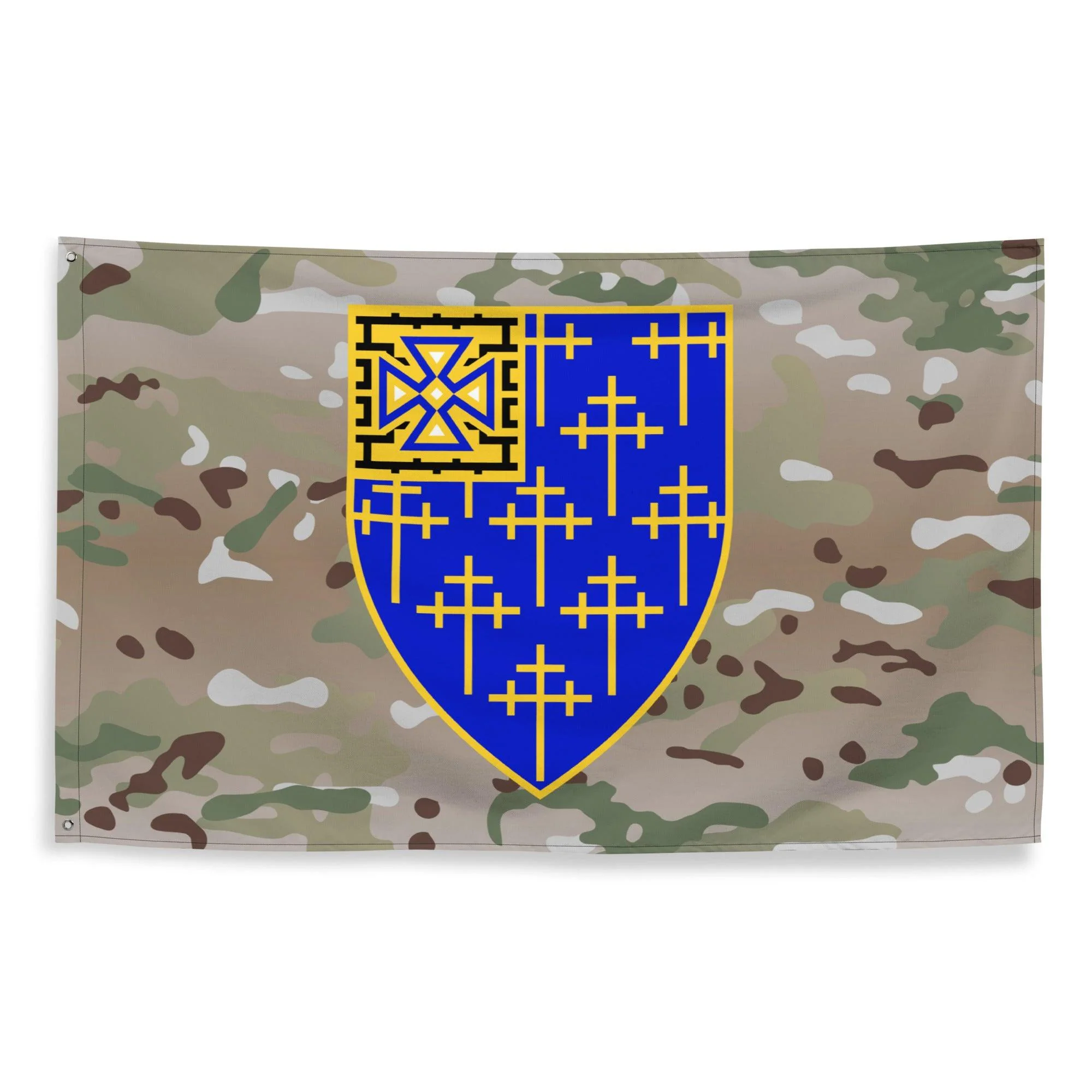 U.S. Army 34th Infantry Regiment Multicam Flag - Image 4
