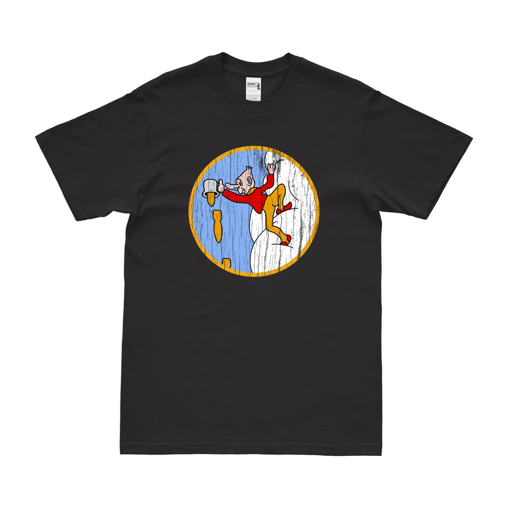 350th Bombardment Squadron Logo Emblem AAF T-Shirt - Image 3