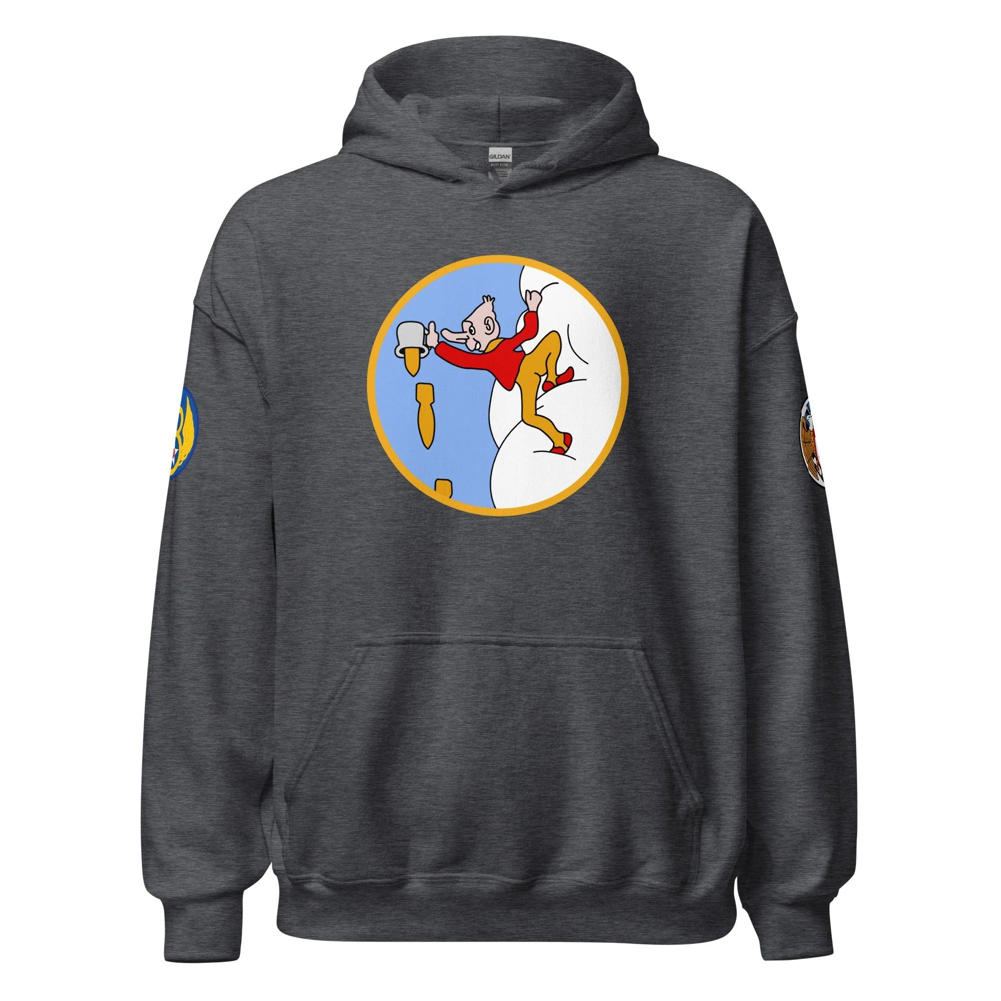 350th Bombardment Squadron - 100th Bomb Group - Unisex Hoodie - Image 9