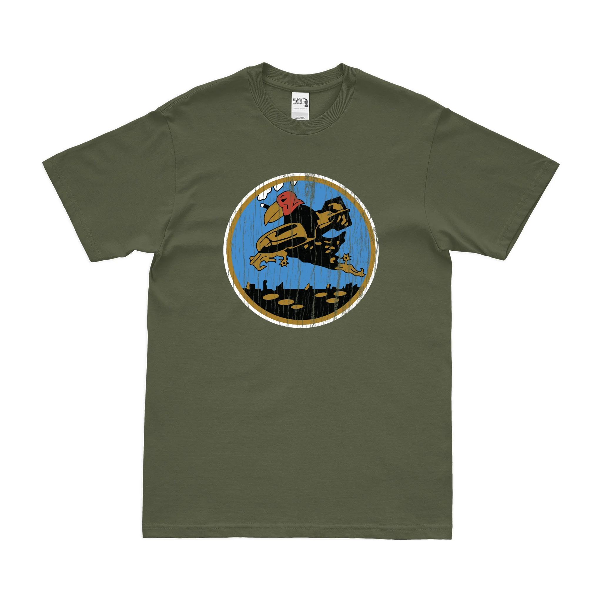 351st Bombardment Squadron Logo WWII T-Shirt - Image 4