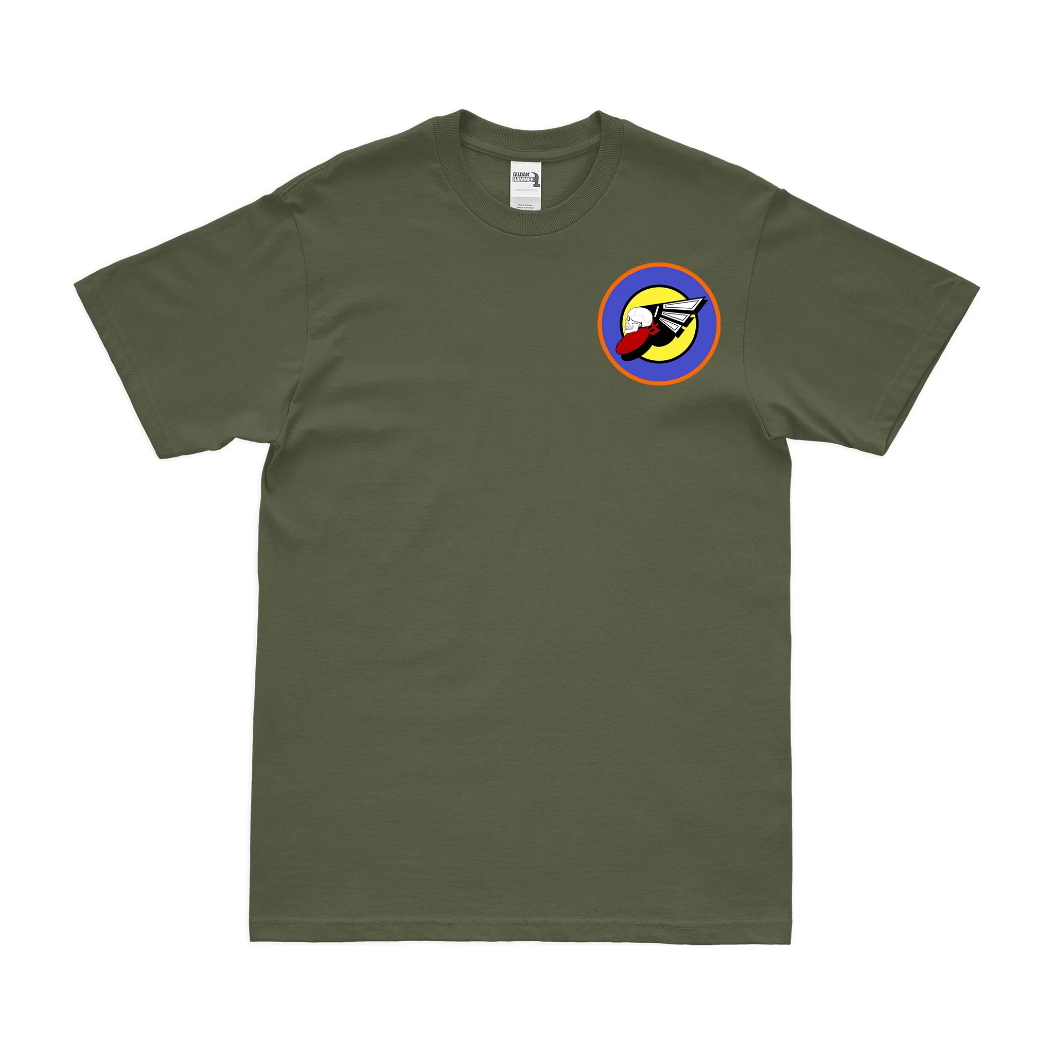 366th Bombardment Squadron Left Chest Emblem T-Shirt - Image 2