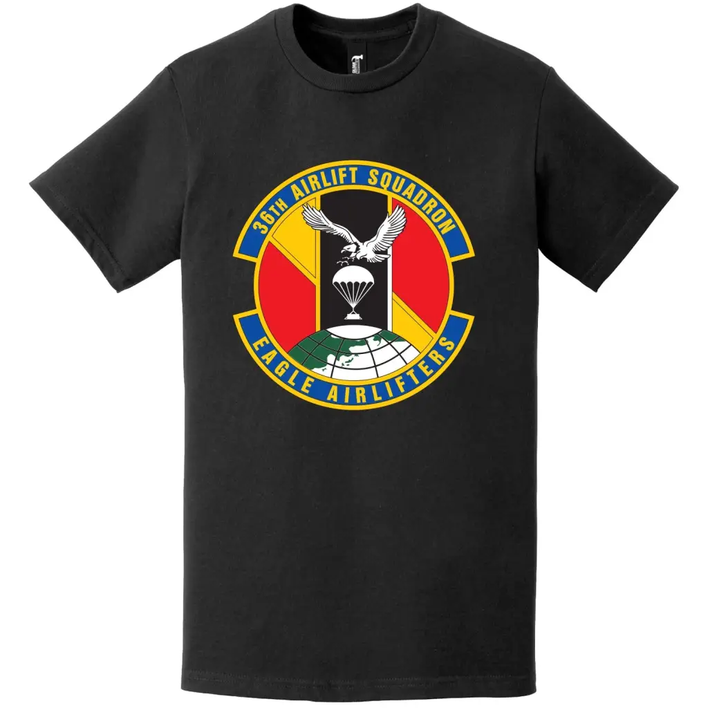 36th Airlift Squadron Logo Emblem T-Shirt