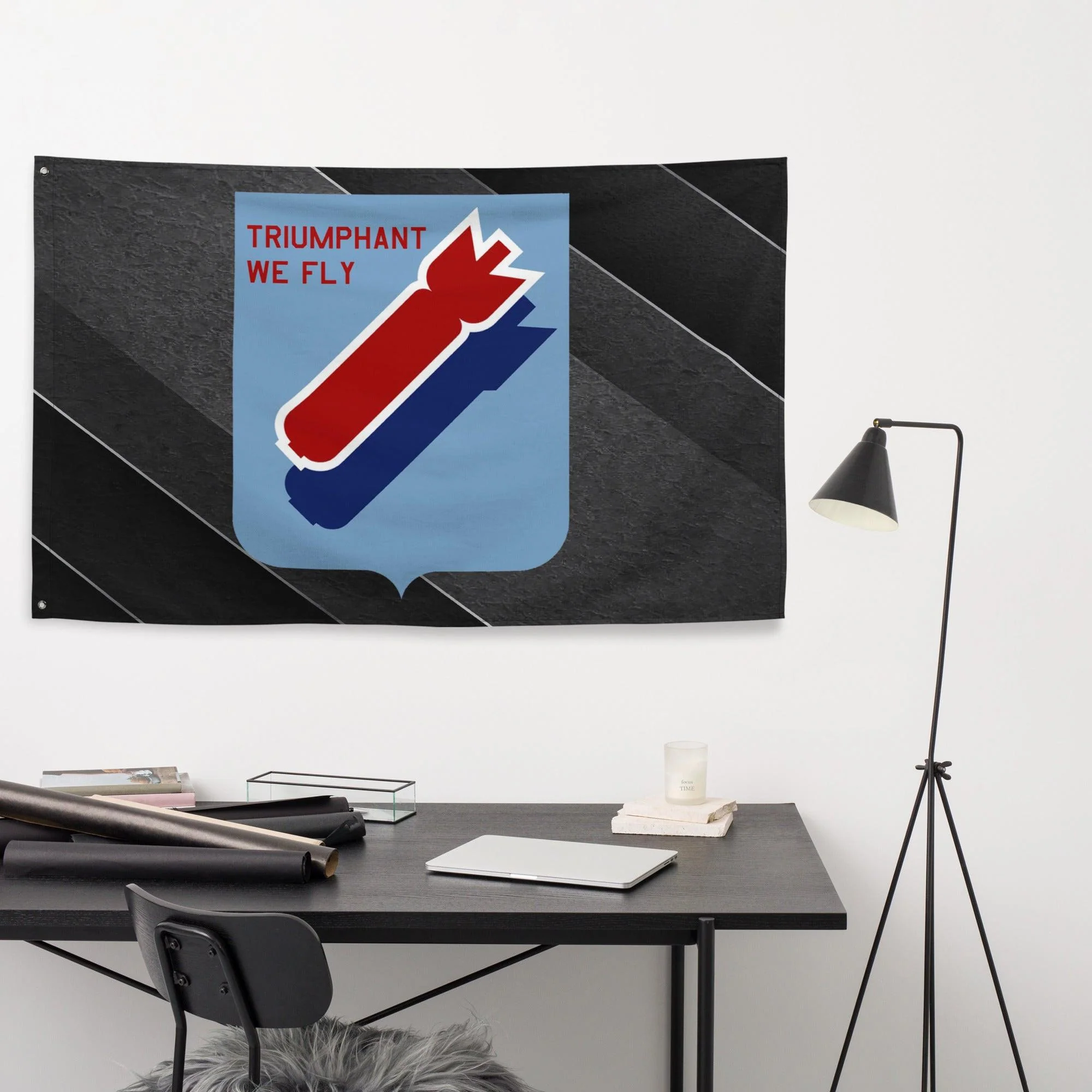 381st Bombardment Group (Heavy) Wall Flag - Image 2