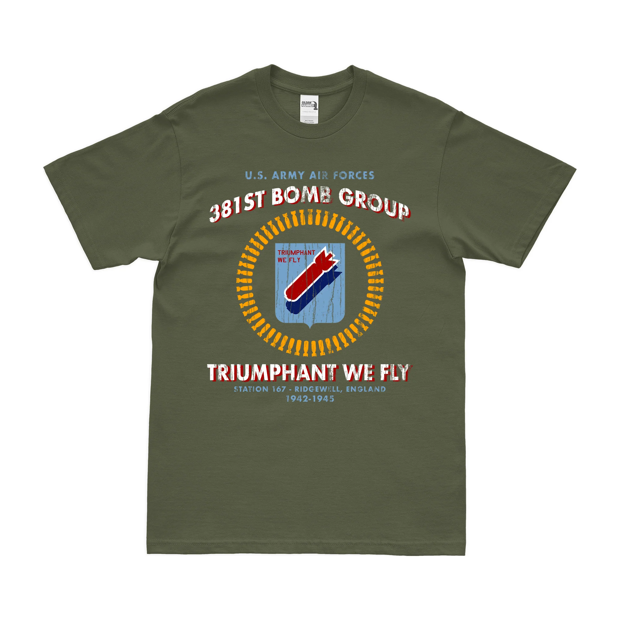 381st Bombardment Group WW2 Legacy T-Shirt - Image 4