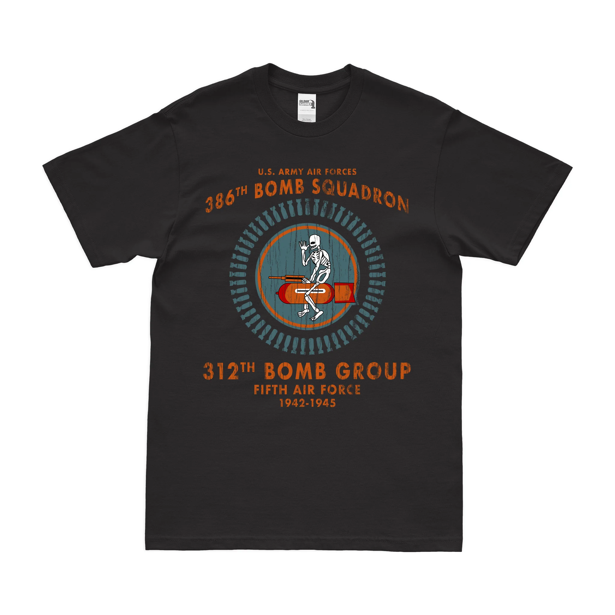 386th Bombardment Squadron WW2 Legacy T-Shirt - Image 3