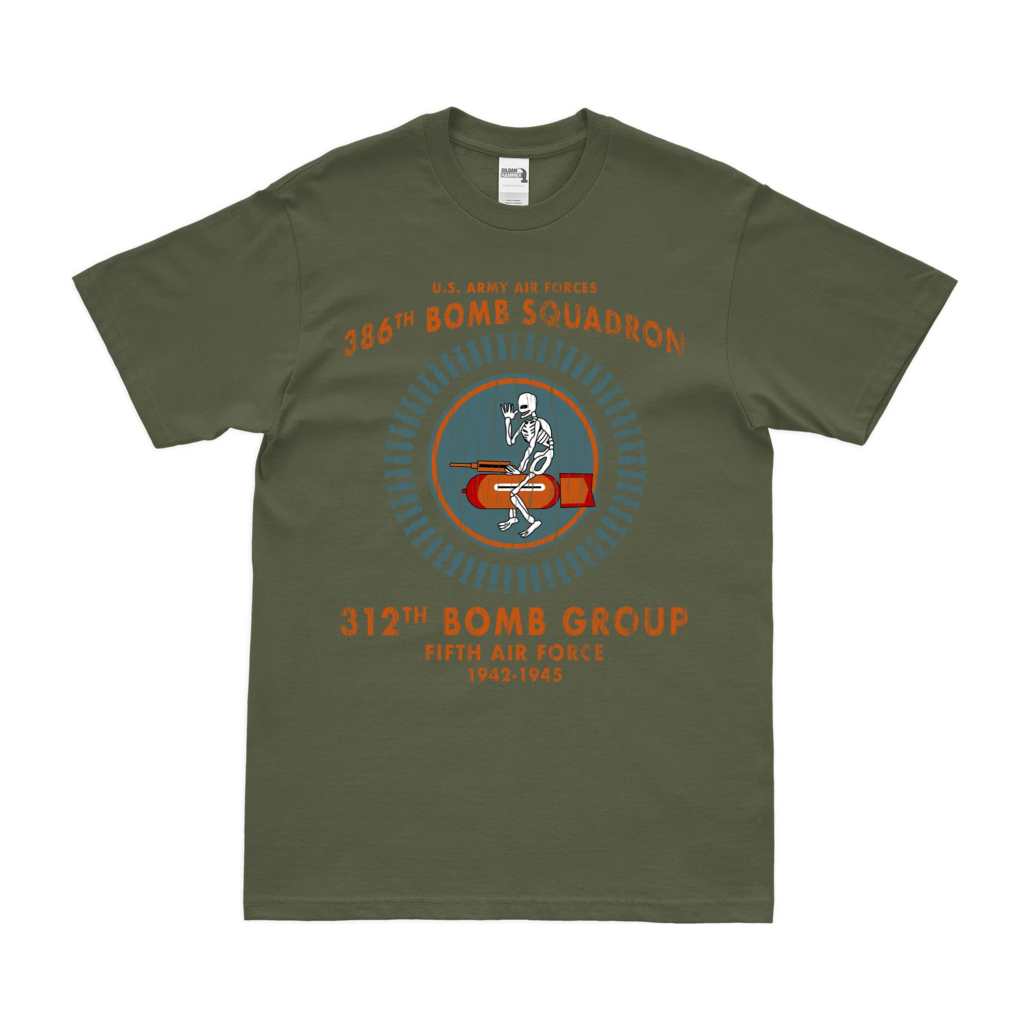 386th Bombardment Squadron WW2 Legacy T-Shirt - Image 4