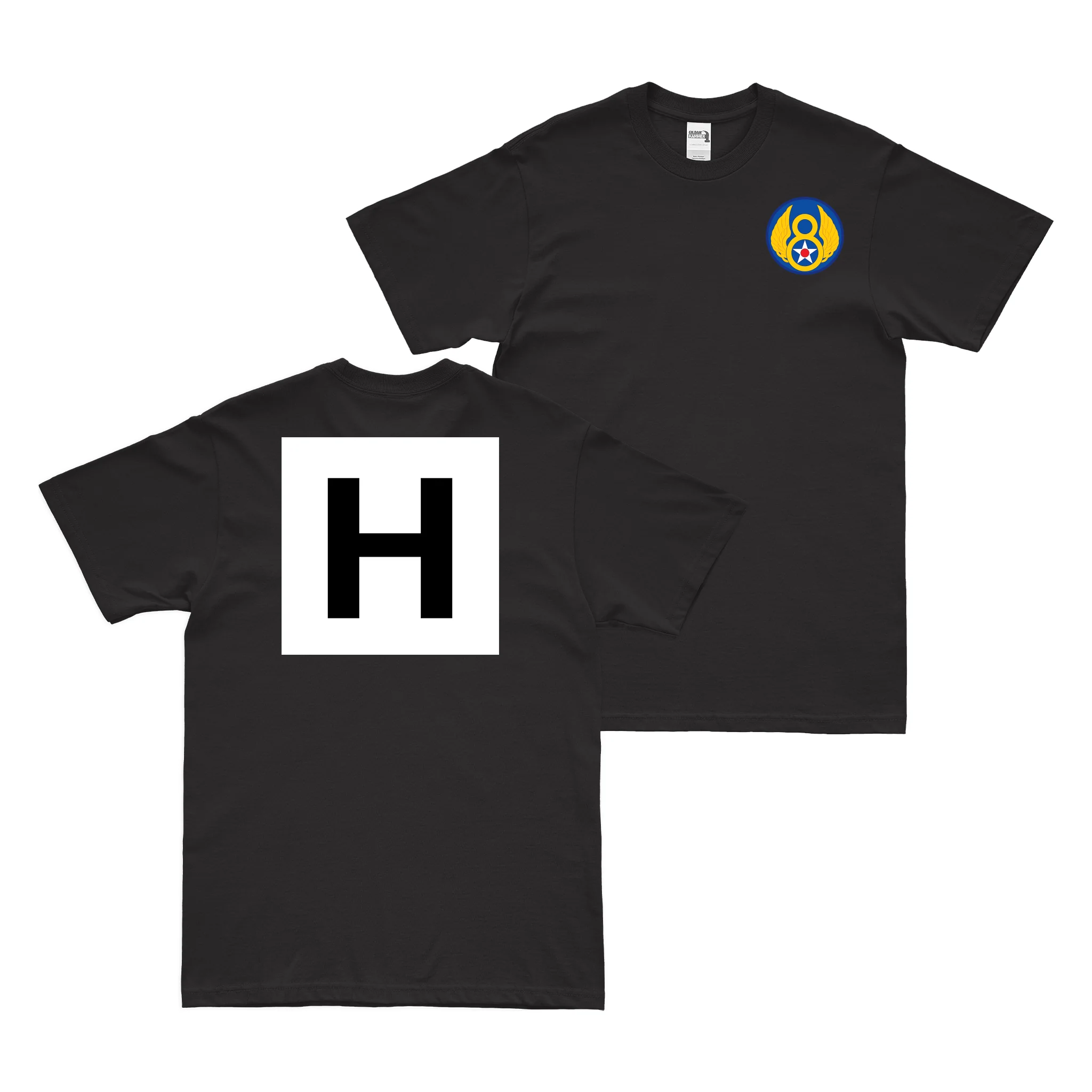 388th Bombardment Group Square-H Tail Code WW2 T-Shirt