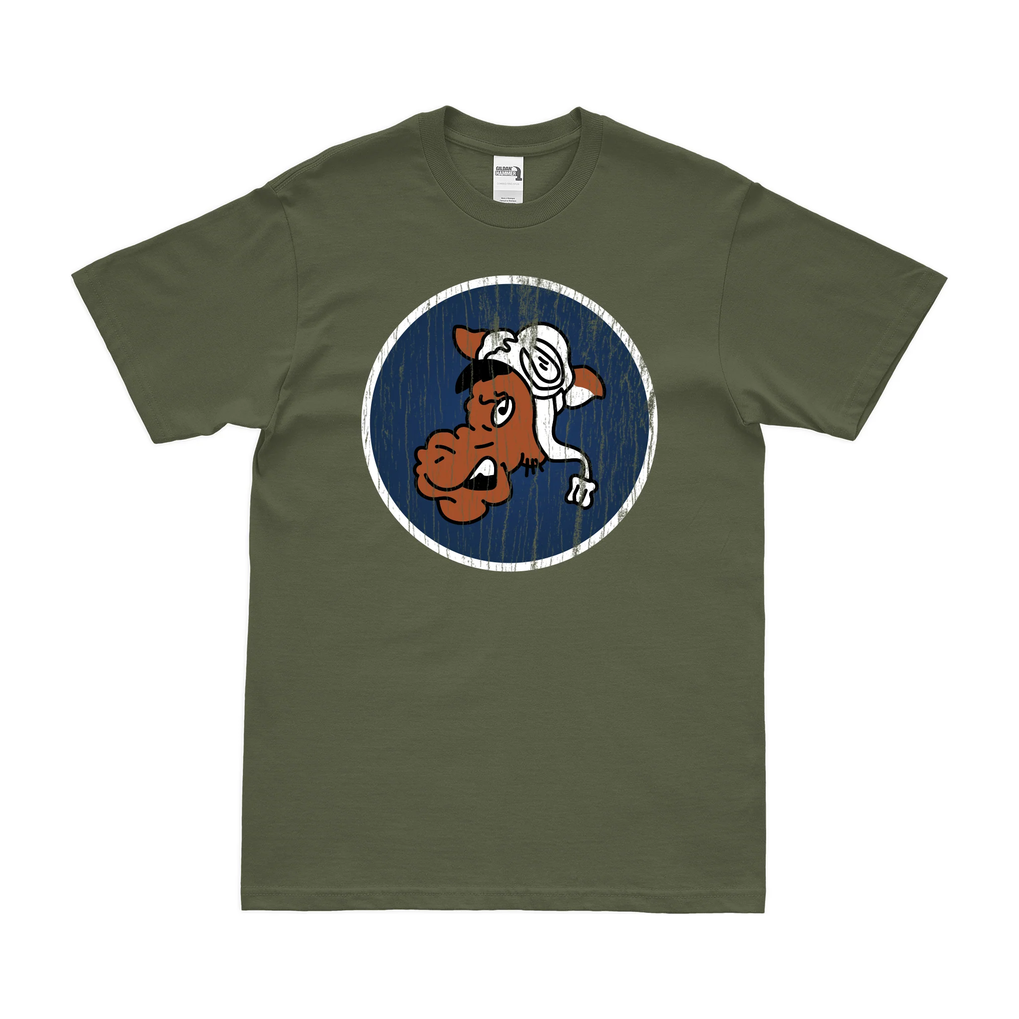 388th Bomb Squadron WW2 Logo Emblem T-Shirt - Image 4