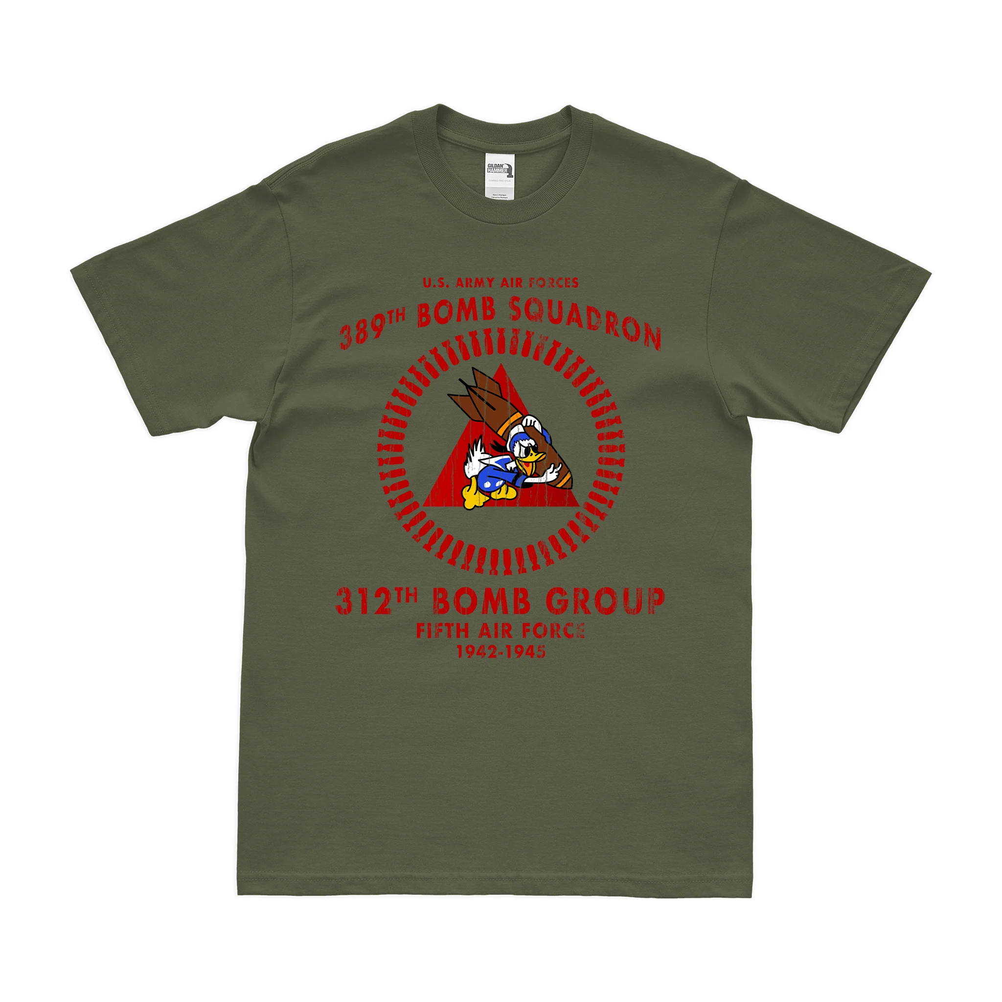 389th Bombardment Squadron WW2 Legacy T-Shirt - Image 4