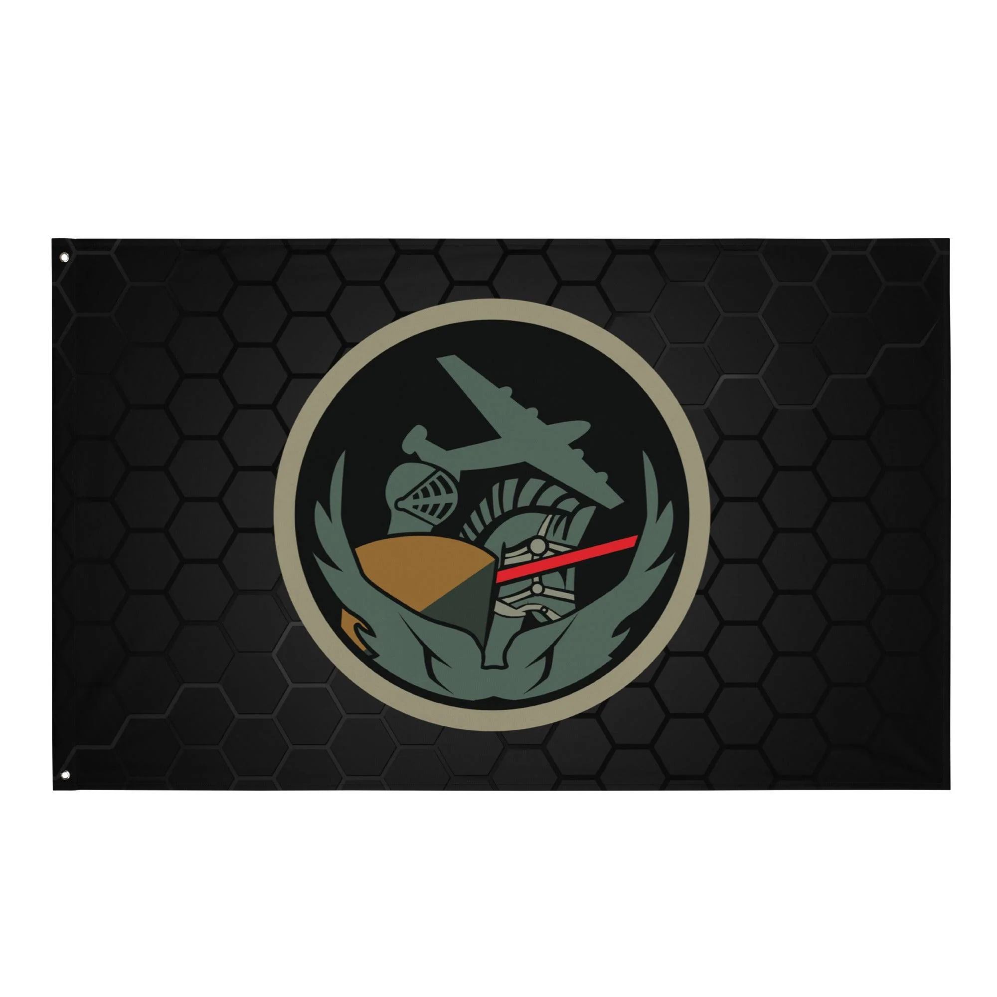38th Bombardment Squadron WW2 Wall Flag - Image 3
