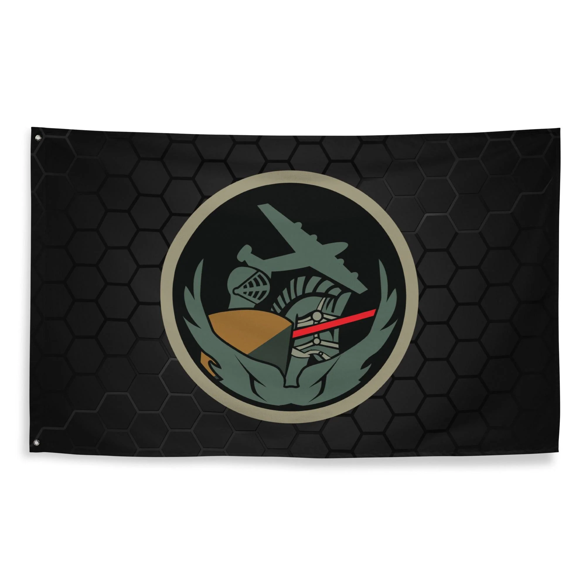38th Bombardment Squadron WW2 Wall Flag - Image 4