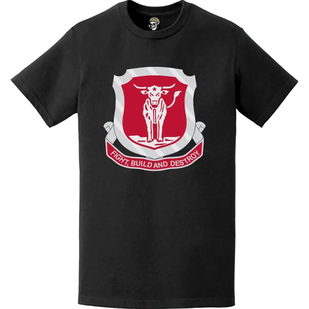 39th Engineer Battalion Logo Emblem T-Shirt