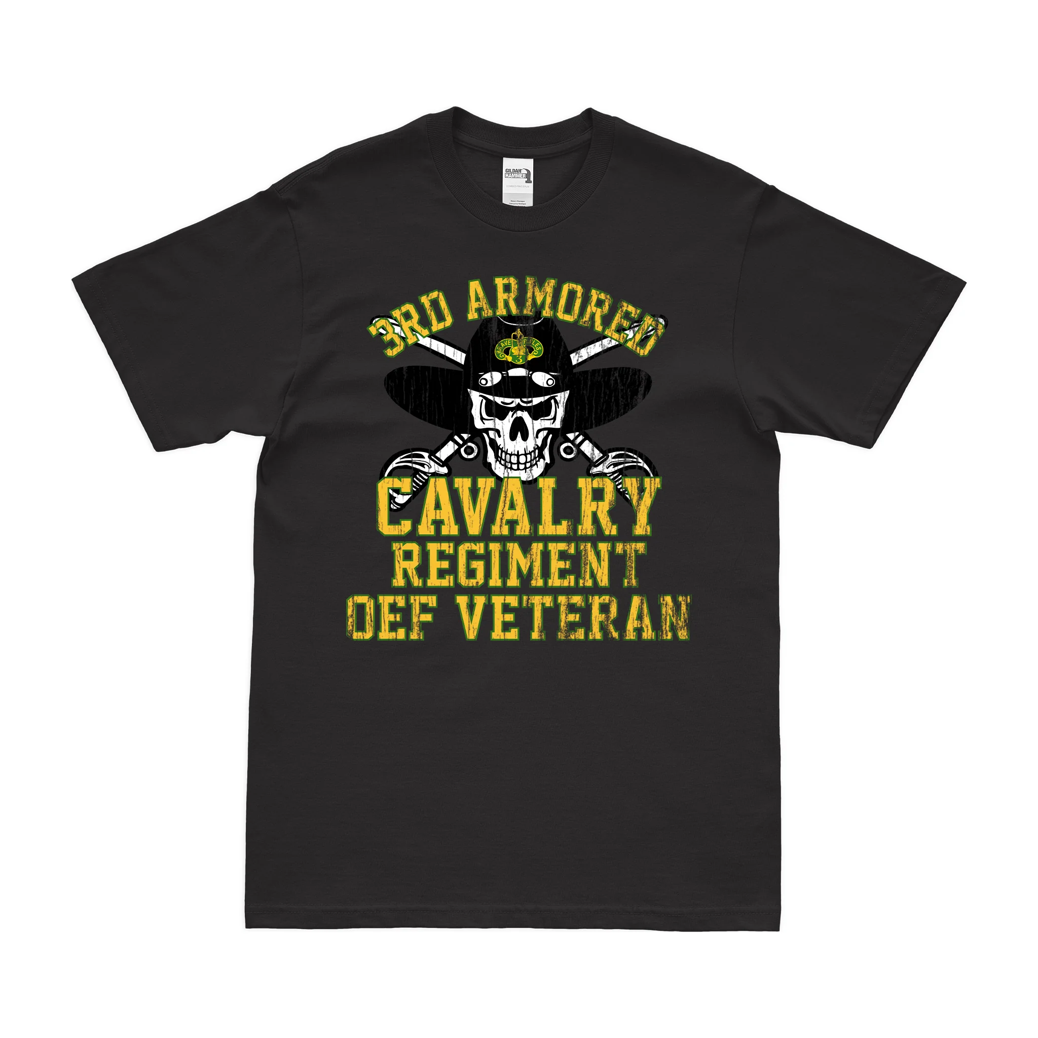 3d Armored Cavalry Regiment (3rd ACR) OEF Veteran T-Shirt - Image 3