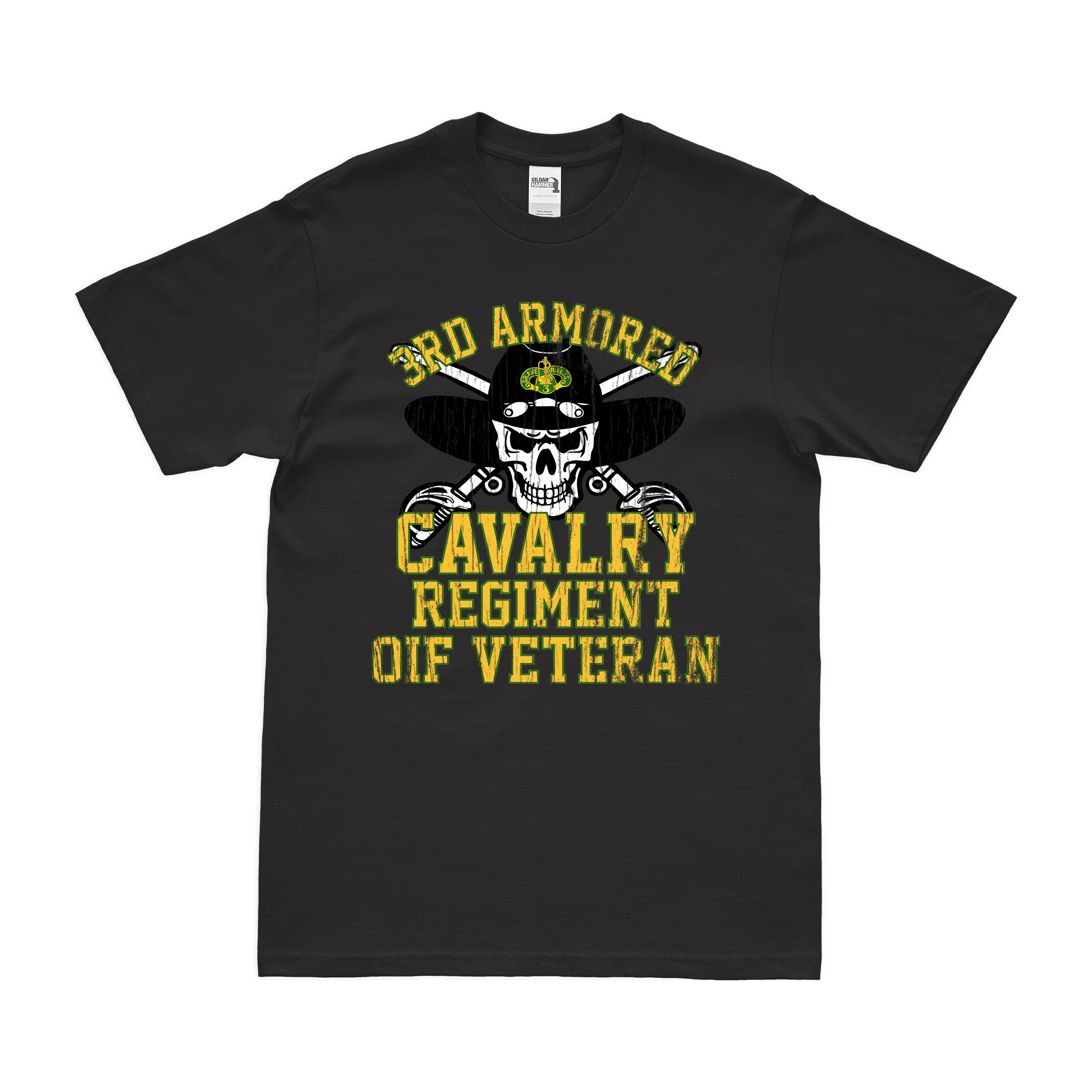 3d Armored Cavalry Regiment (3rd ACR) OIF Veteran T-Shirt - Image 3