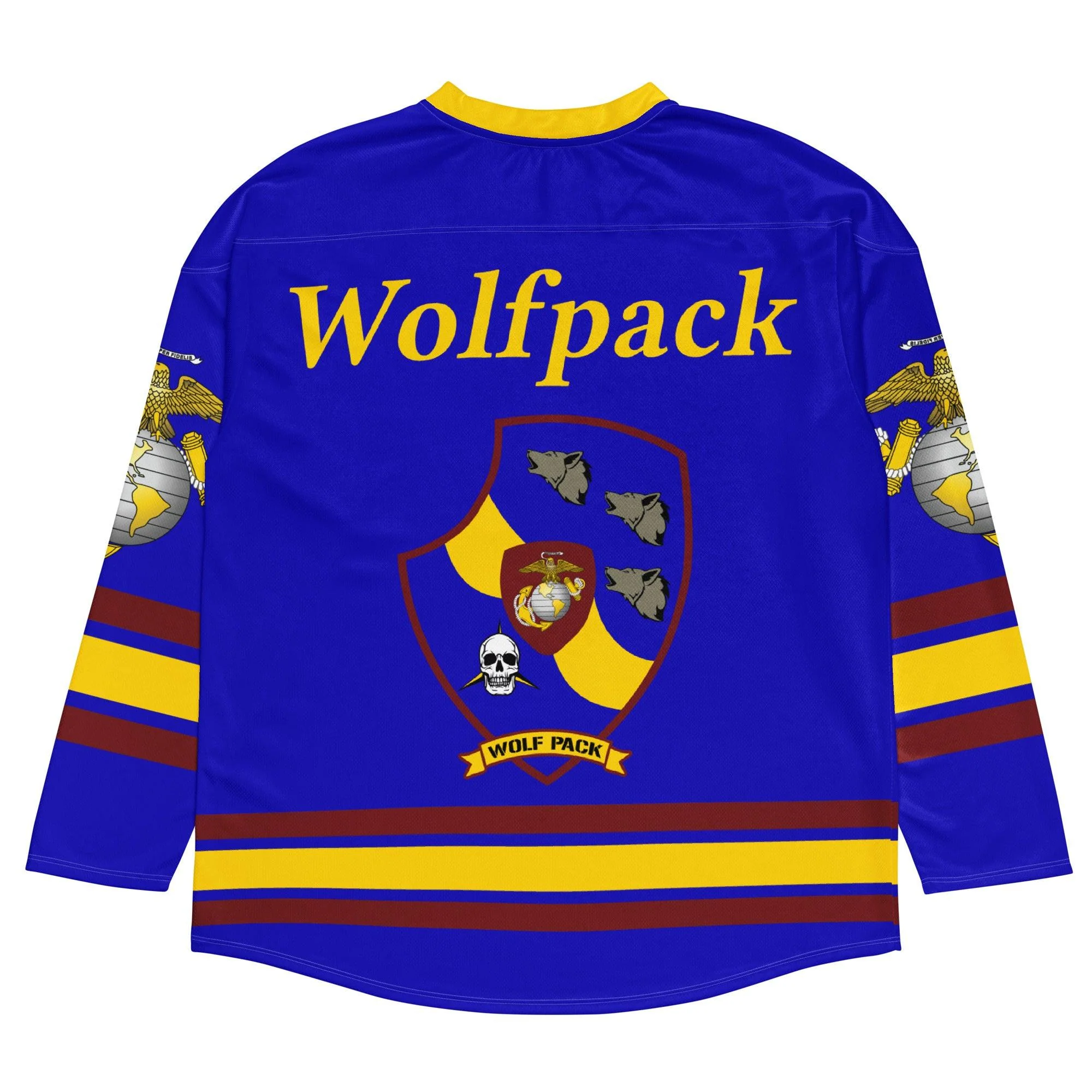 3d LAR Battalion USMC Hockey Fan Jersey - Image 2