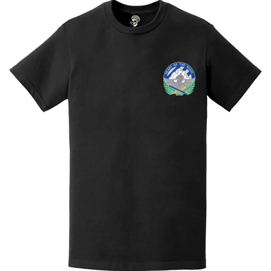 3rd ID SUST Logo Emblem Left Chest T-Shirt
