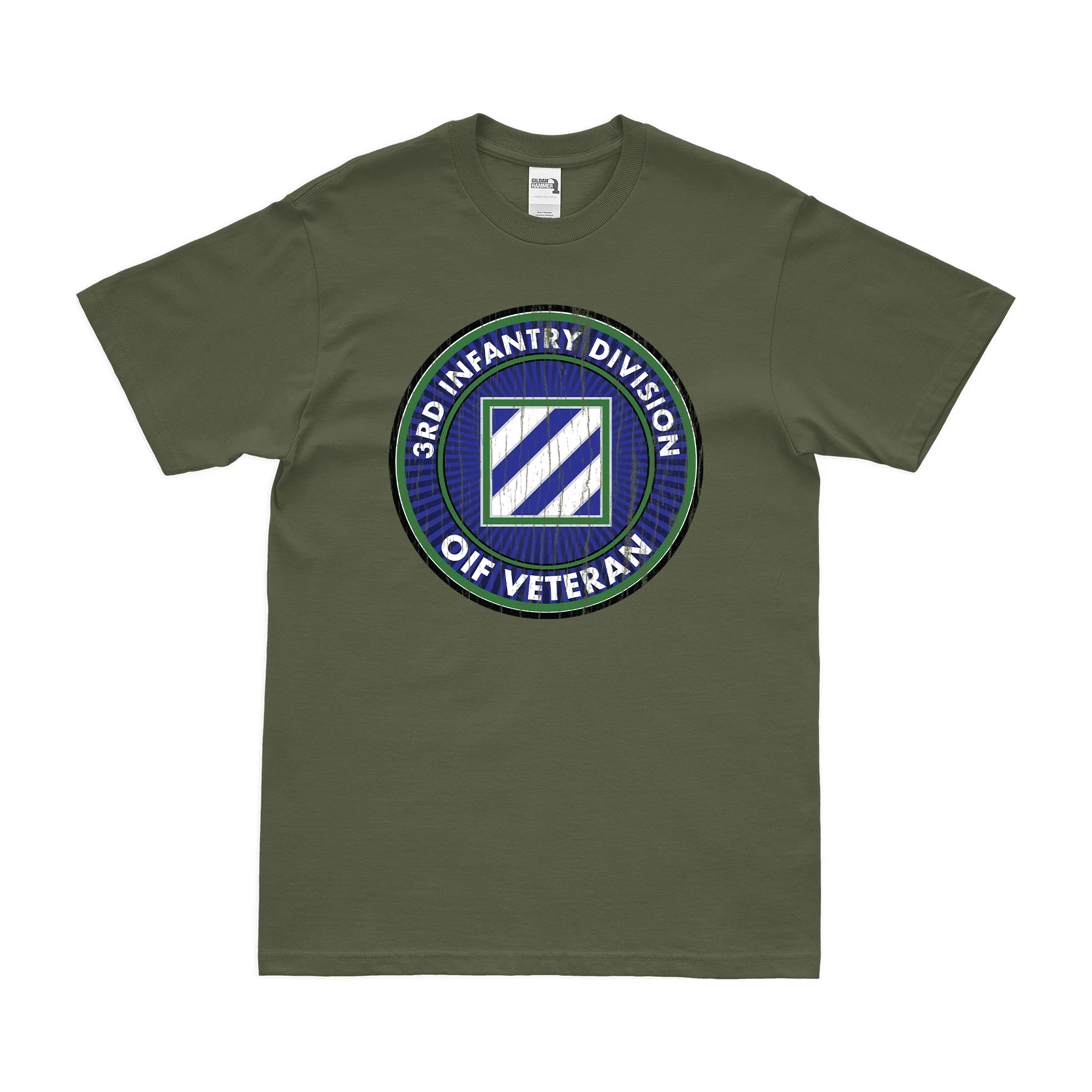 3rd Infantry Division OIF Veteran T-Shirt - Image 4