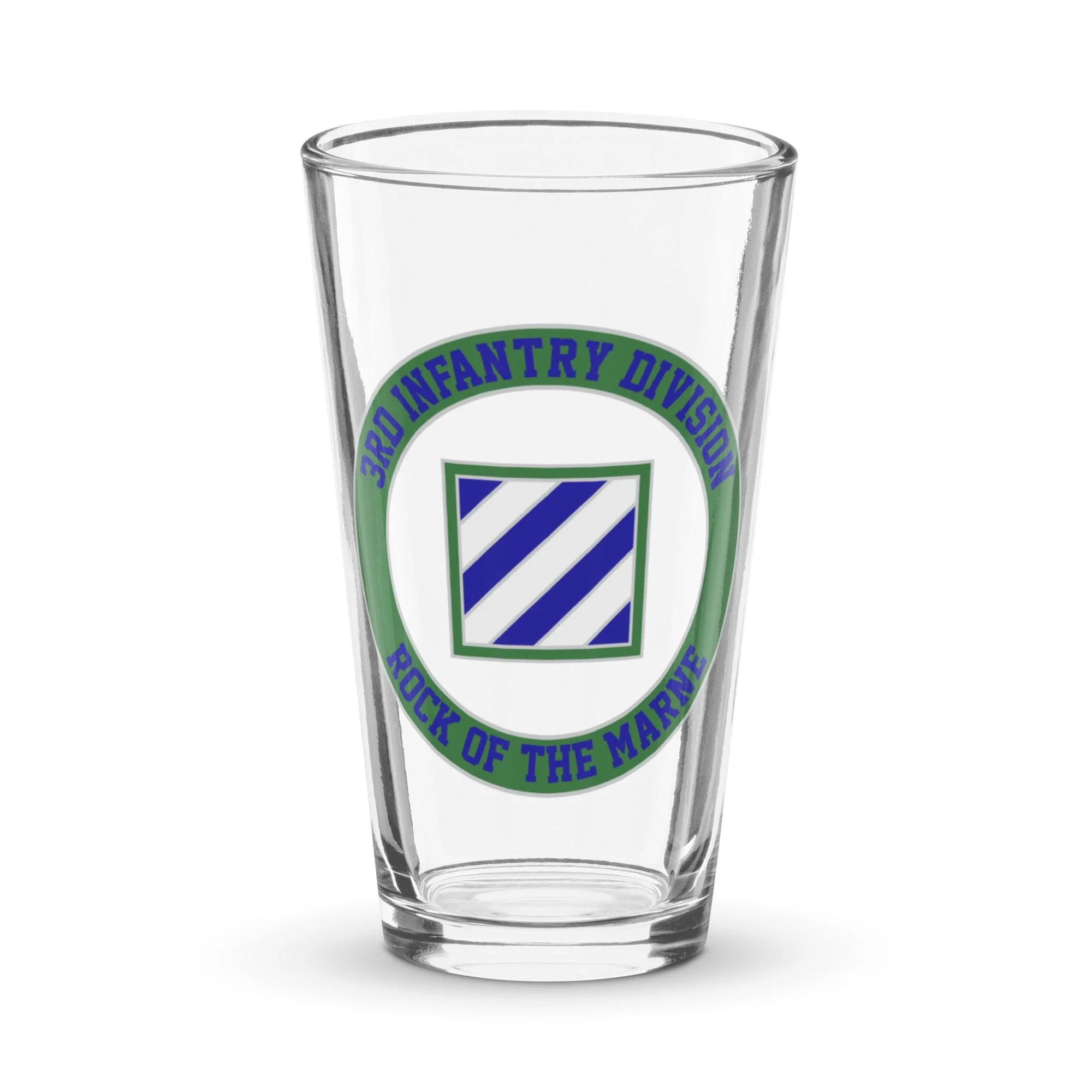 3rd Infantry Division Rock of the Marne Beer Pint Glass