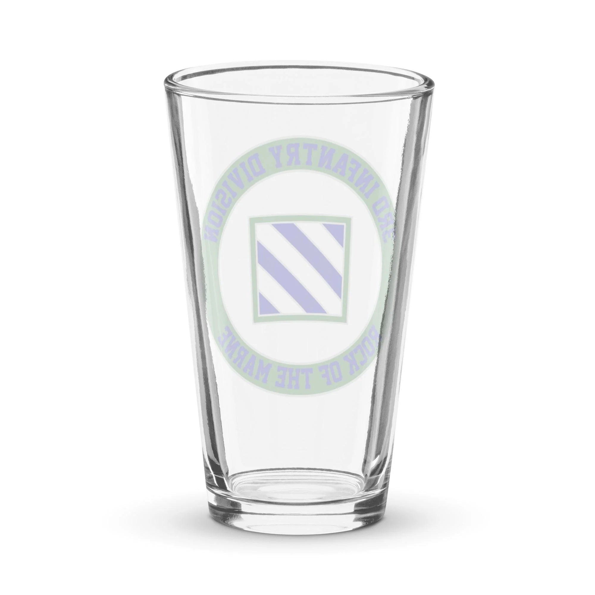 3rd Infantry Division Rock of the Marne Beer Pint Glass - Image 2