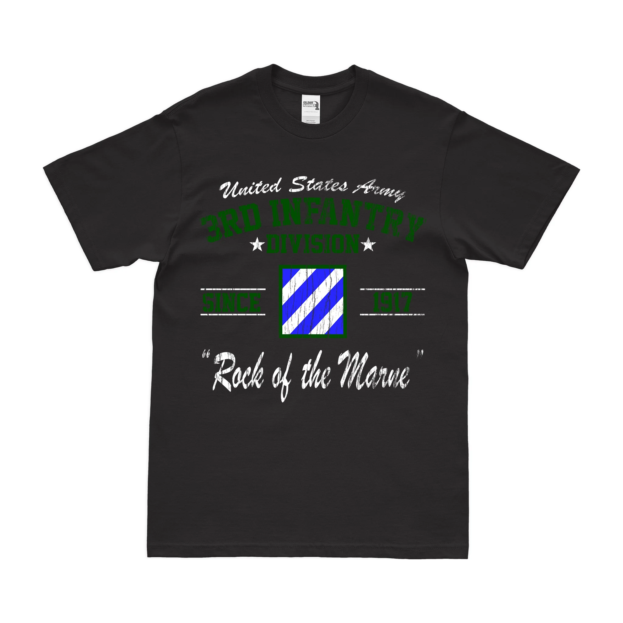 3rd Infantry Division Since 1917 Legacy T-Shirt - Image 3