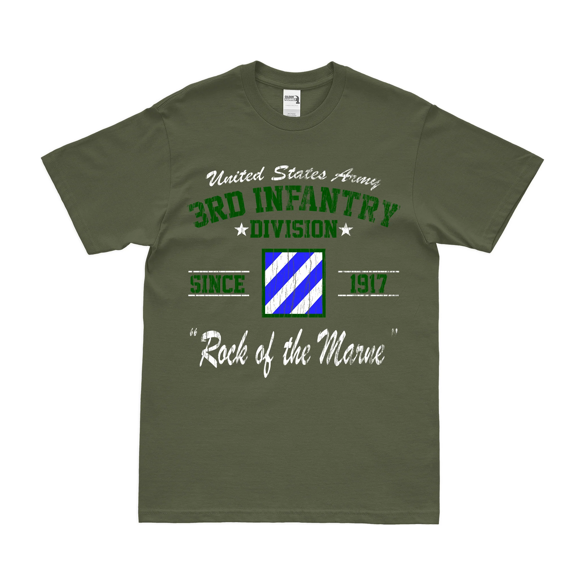 3rd Infantry Division Since 1917 Legacy T-Shirt - Image 4