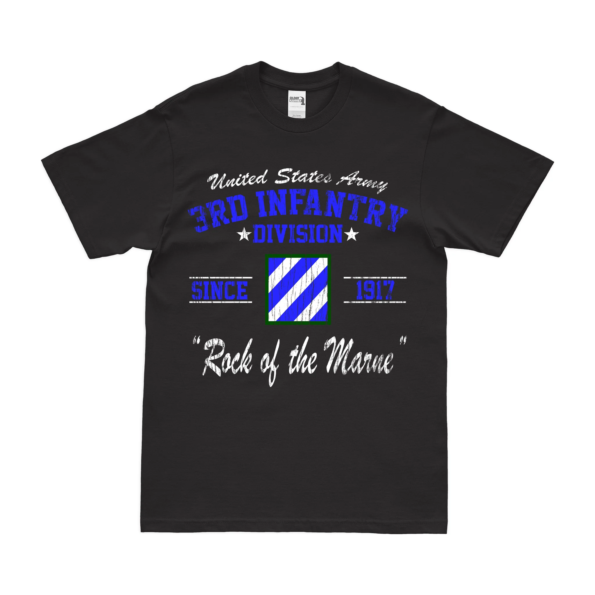 3rd Infantry Division Since 1917 Unit Legacy T-Shirt - Image 3