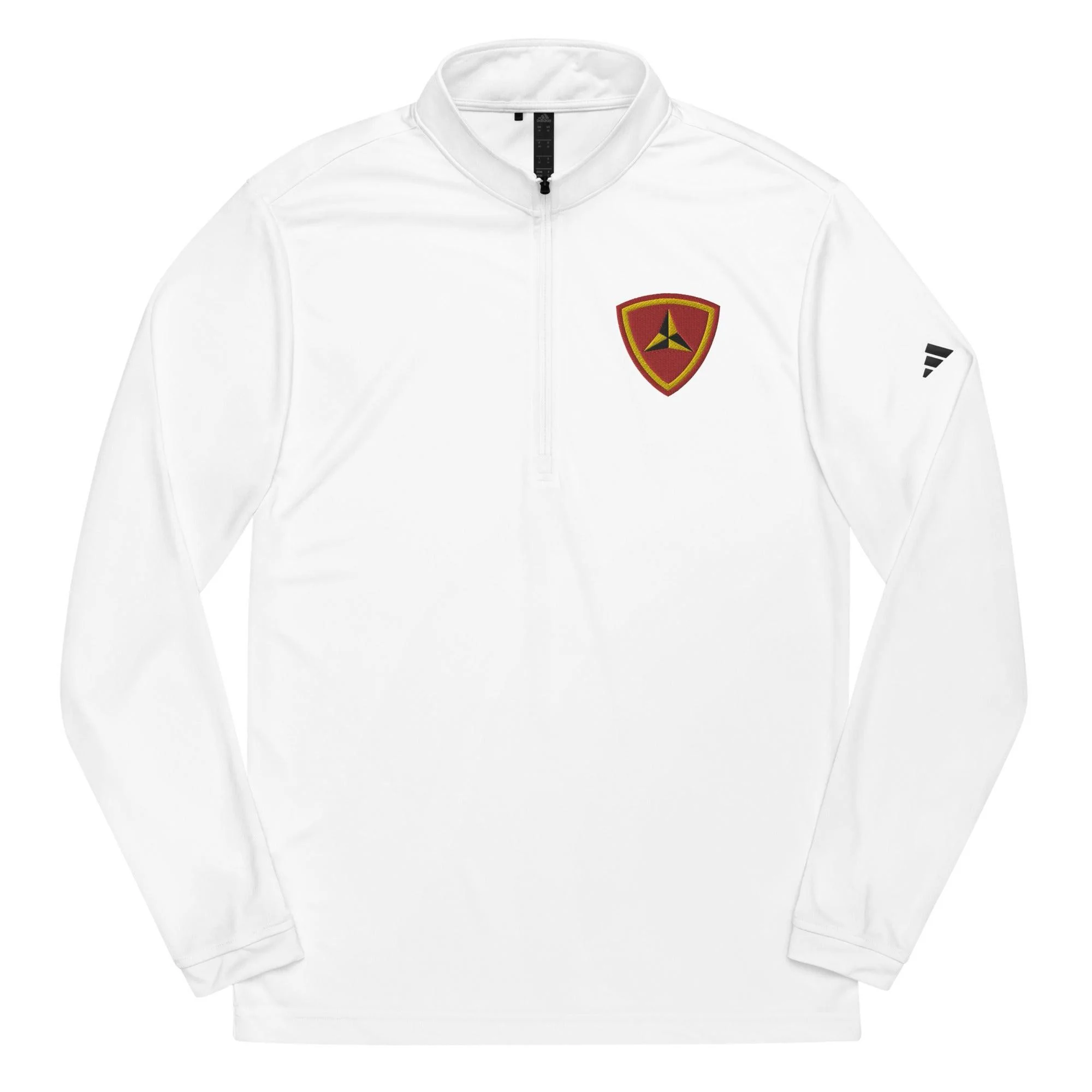 3rd Marine Division Embroidered Adidas® Quarter Zip Pullover - Image 7