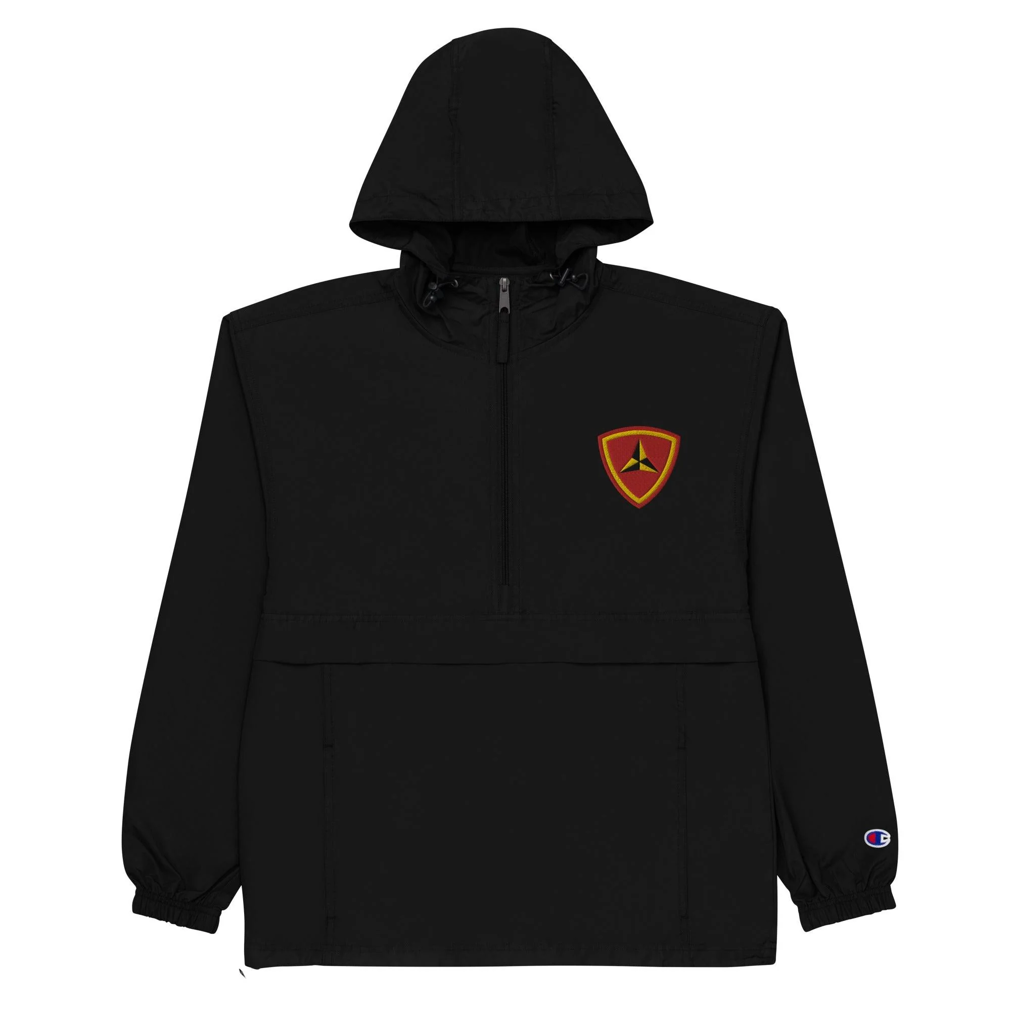 3rd Marine Division Embroidered Champion® Packable Jacket