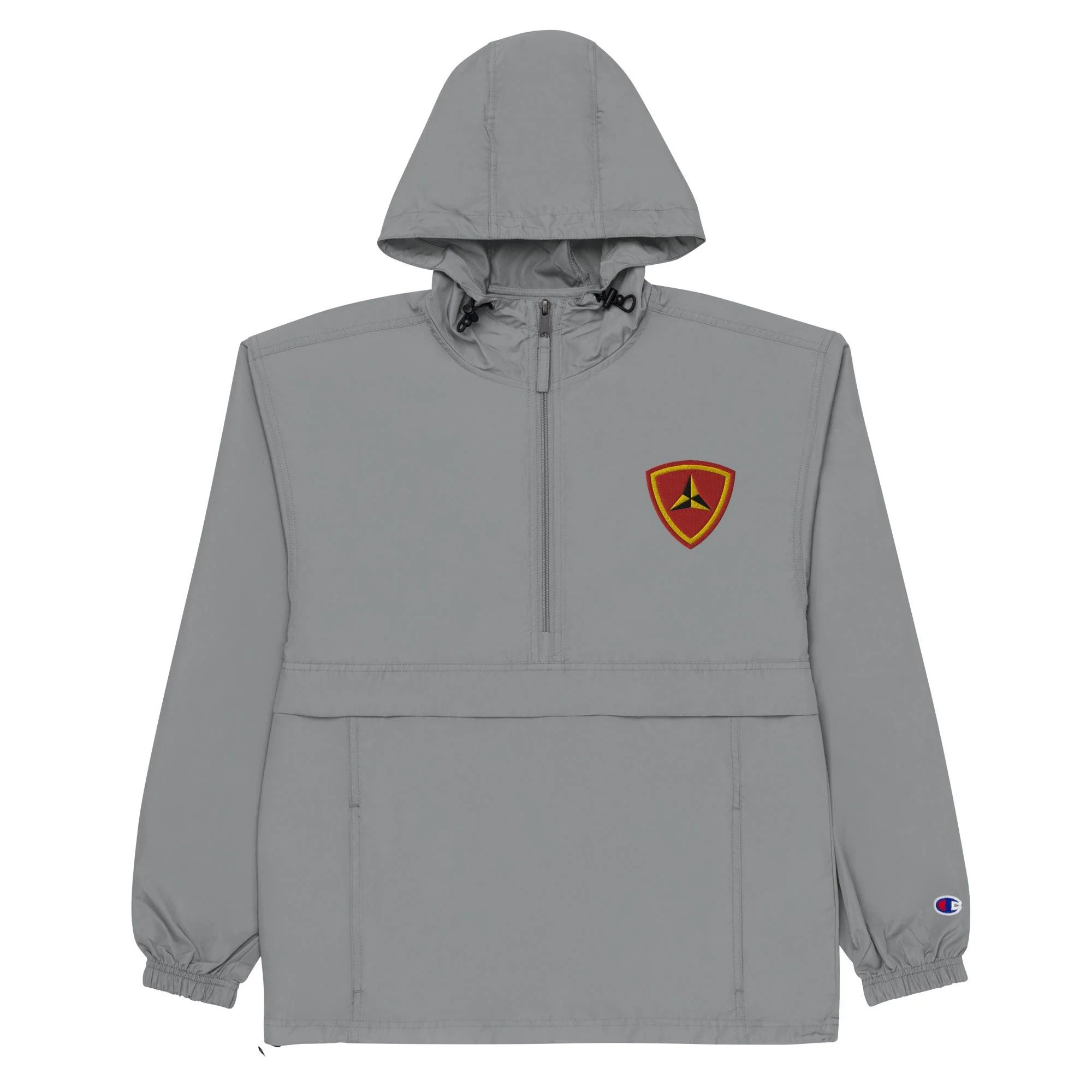 3rd Marine Division Embroidered Champion® Packable Jacket - Image 4
