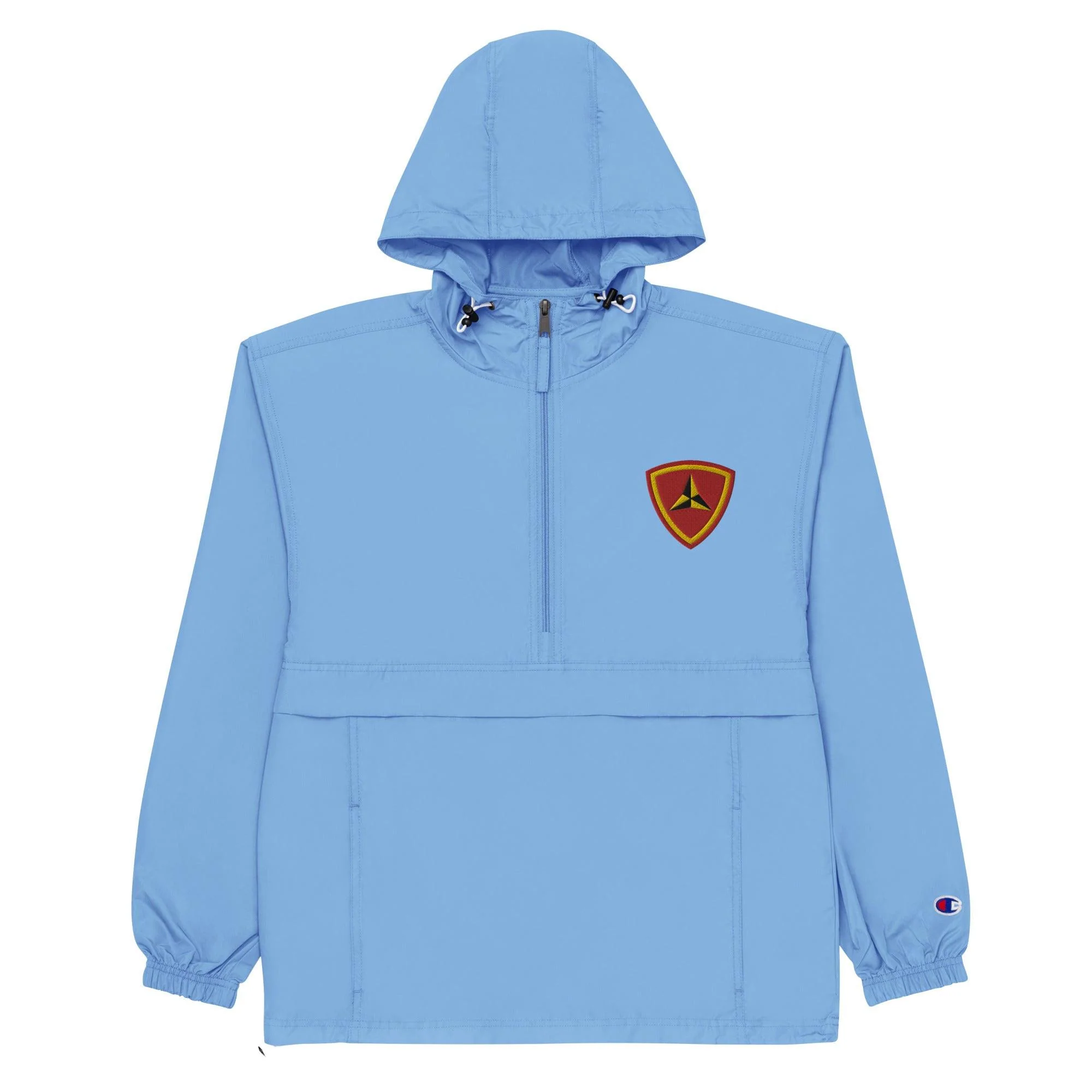 3rd Marine Division Embroidered Champion® Packable Jacket - Image 5