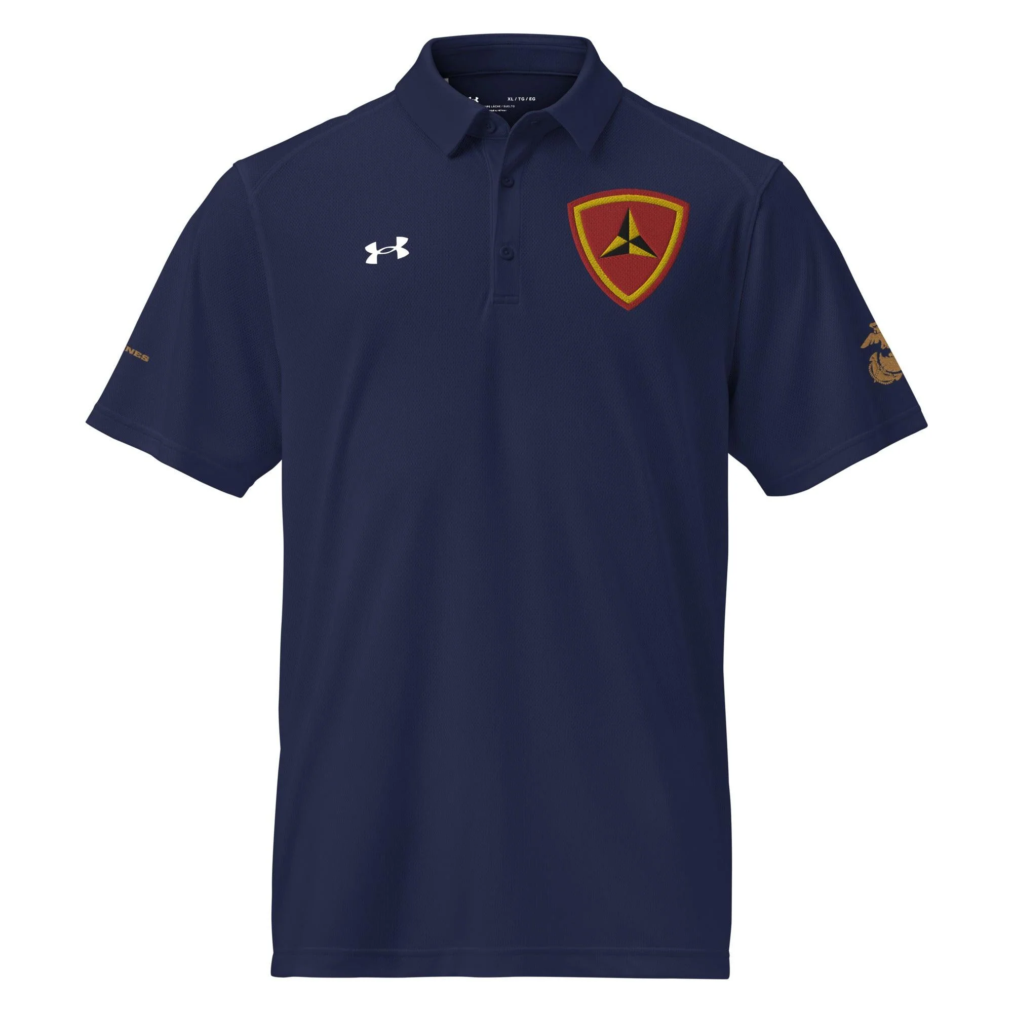 3rd Marine Division Embroidered Under Armour® Men's Polo - Image 5