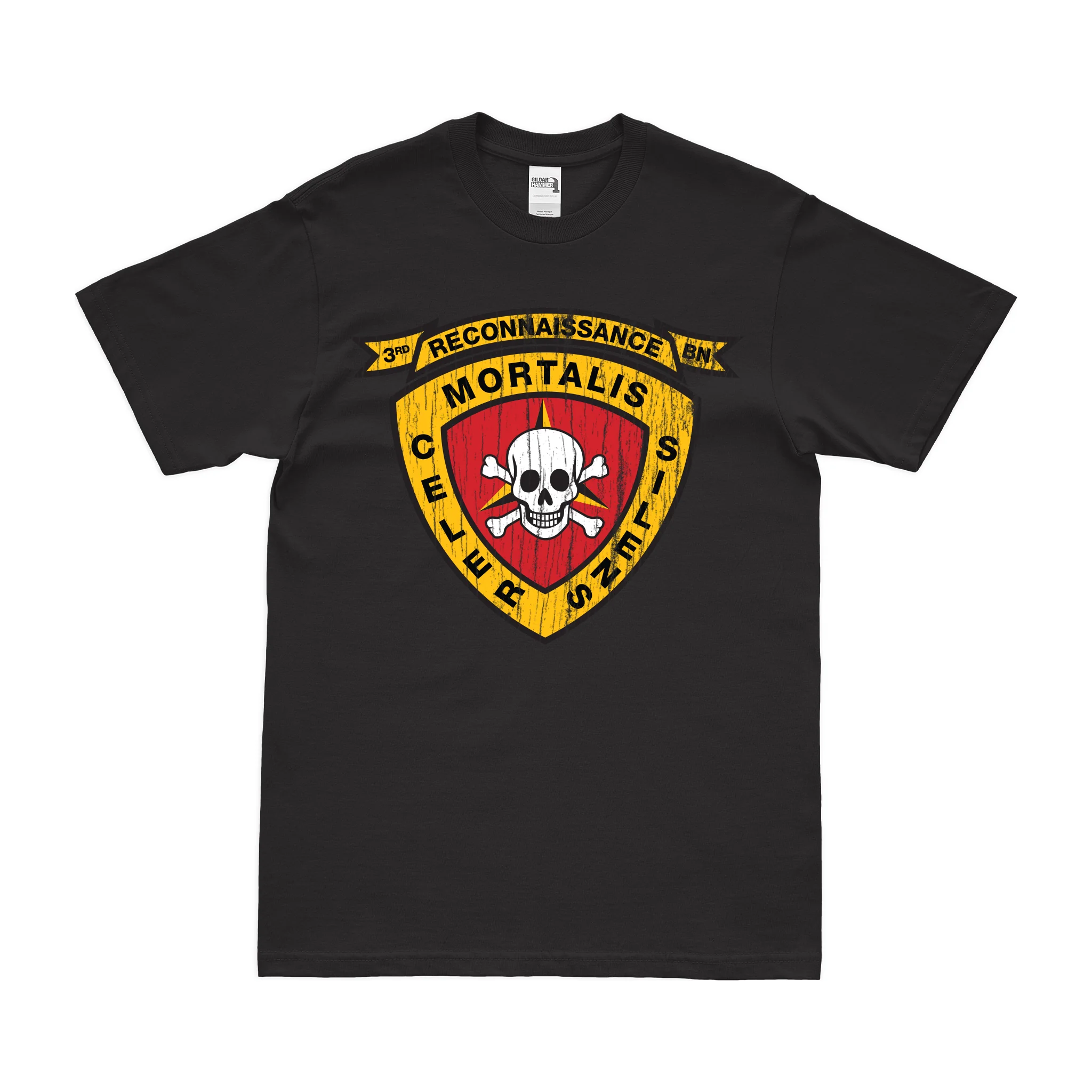 3rd Recon Bn Logo Emblem T-Shirt - Image 3