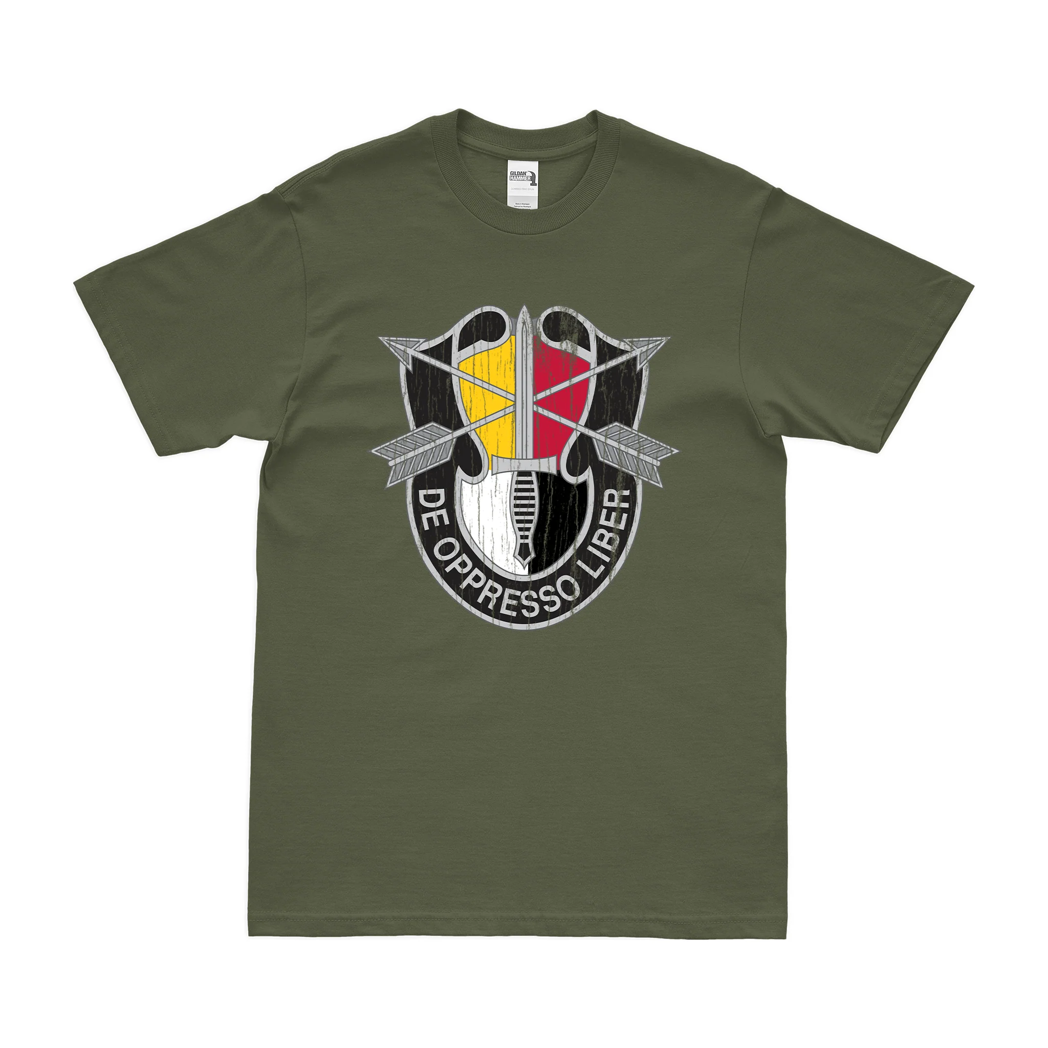 3rd SFG (A) De Oppresso Liber Emblem T-Shirt - Image 4