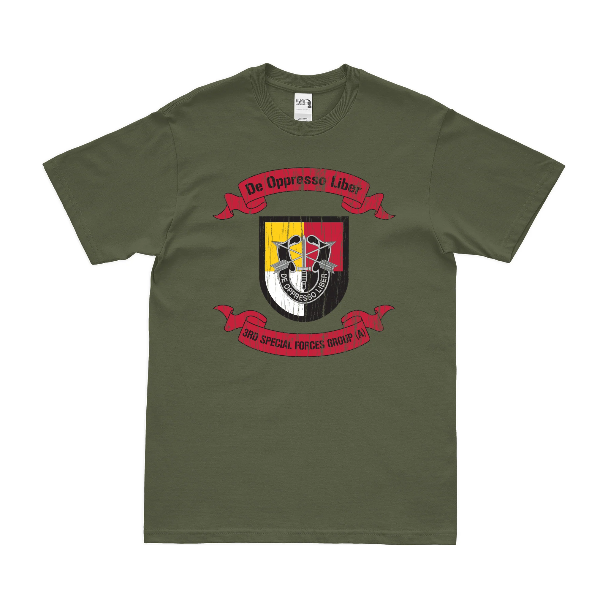 3rd Special Forces Group (3rd SFG) Legacy Scroll T-Shirt - Image 4