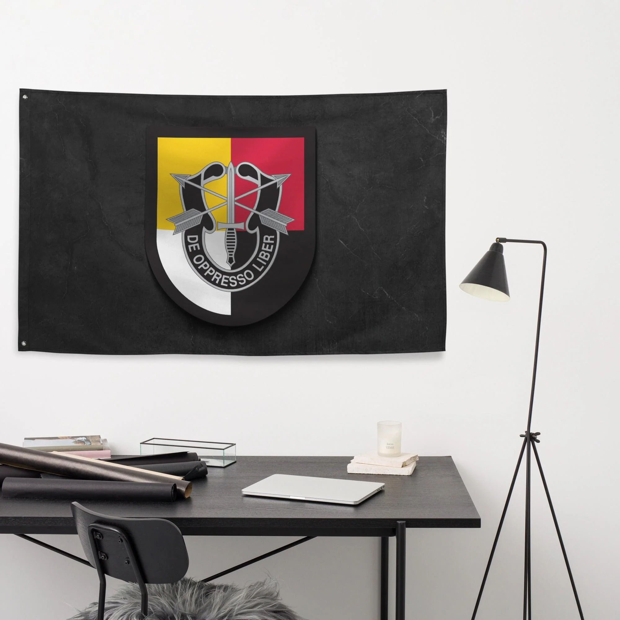 3rd Special Forces Group (3rd SFG) Beret Flash Flag - Image 4