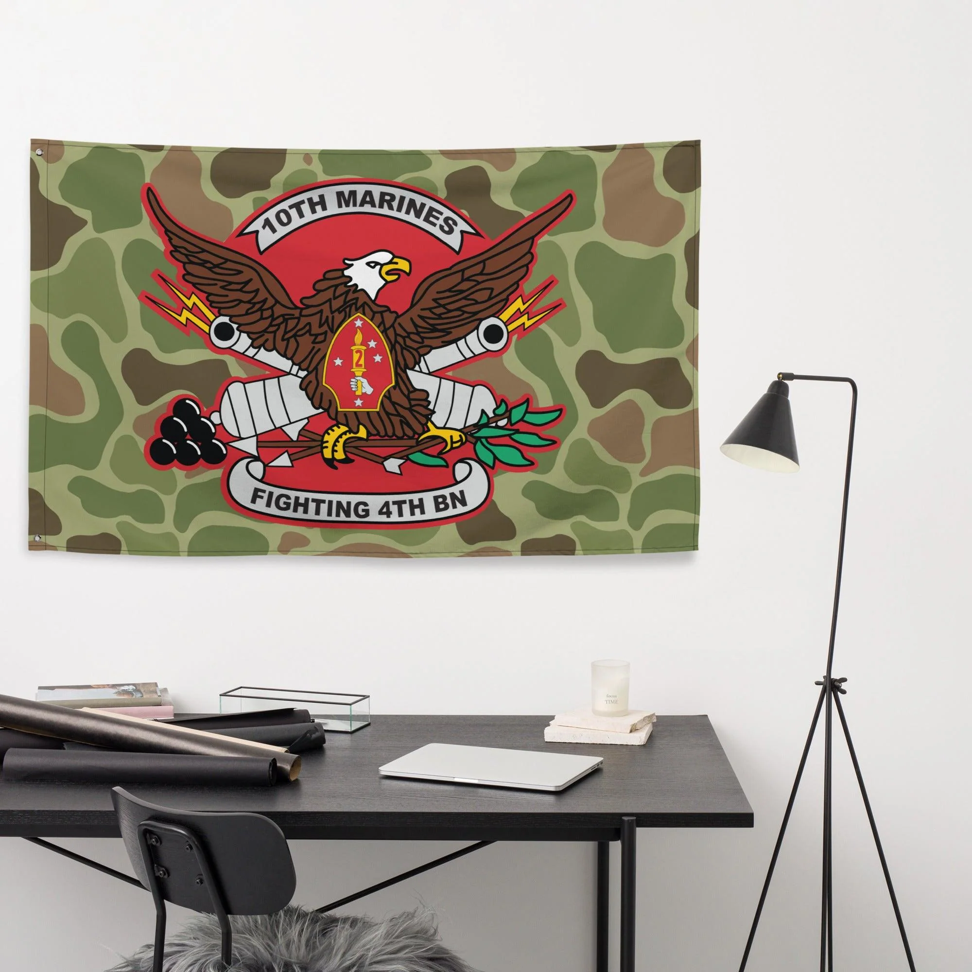 4/10 Marines Frogskin Camo USMC Flag - Image 3