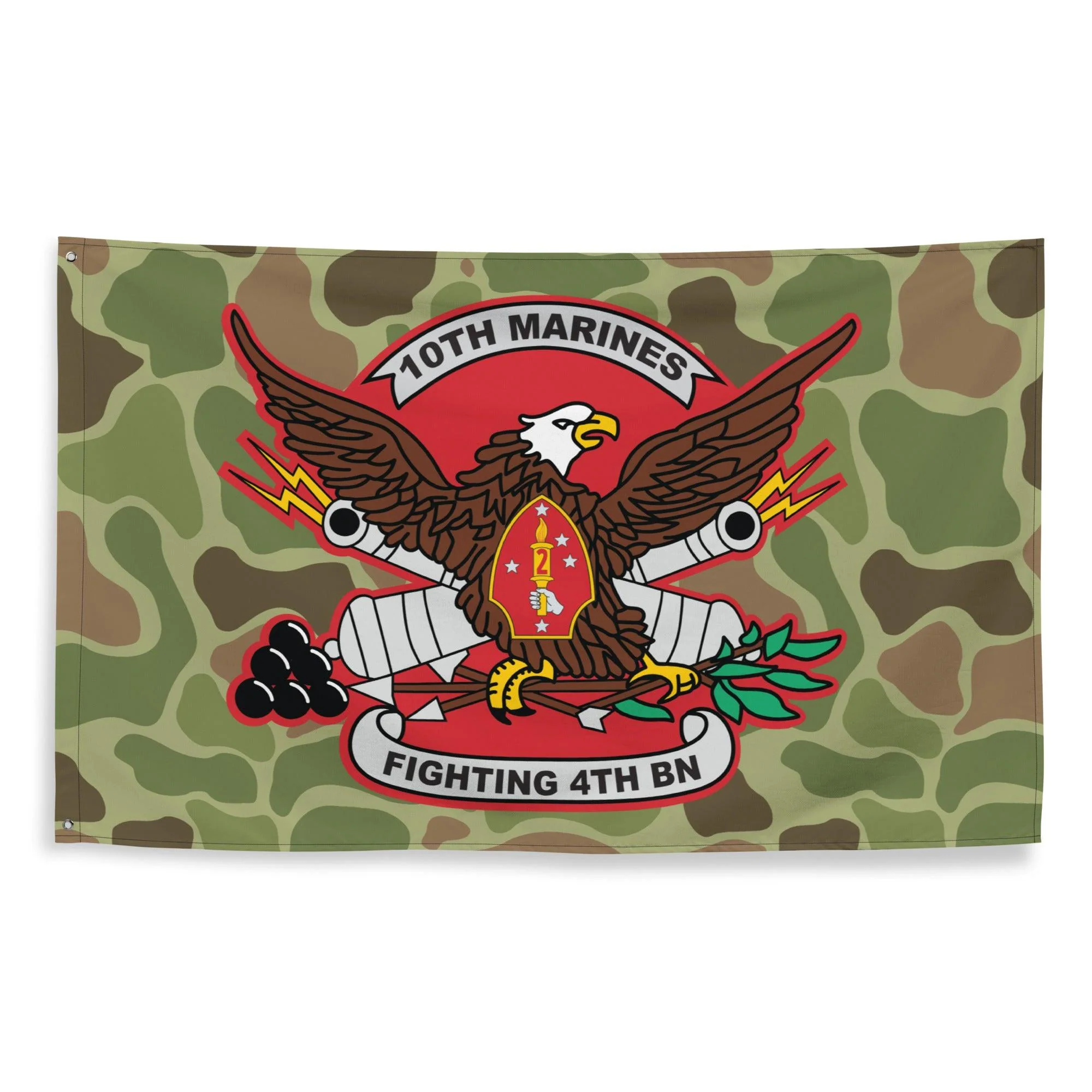 4/10 Marines Frogskin Camo USMC Flag - Image 4