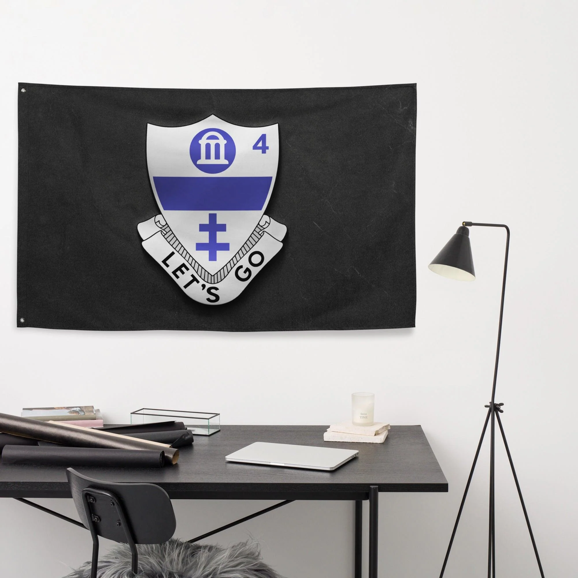 U.S. Army 4-325 Airborne Infantry Regiment Flag - Image 2