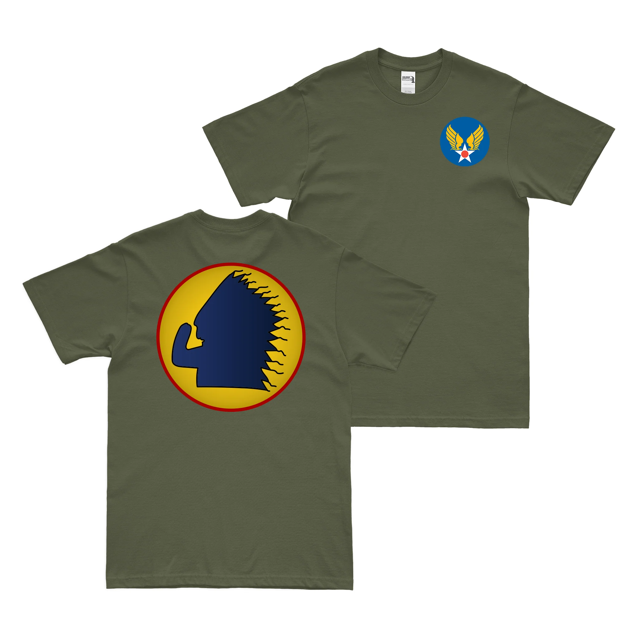Double-Sided 430th Bombardment Squadron WW2 T-Shirt - Image 2
