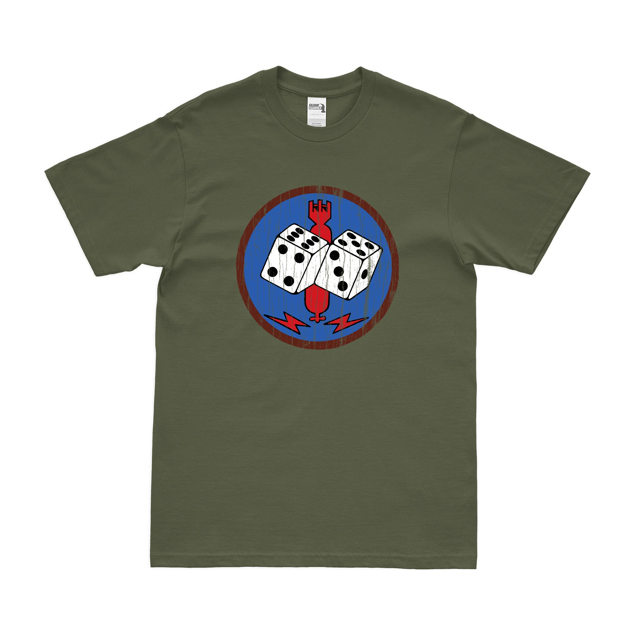 43rd Bombardment Group USAAF WW2 T-Shirt - Image 4