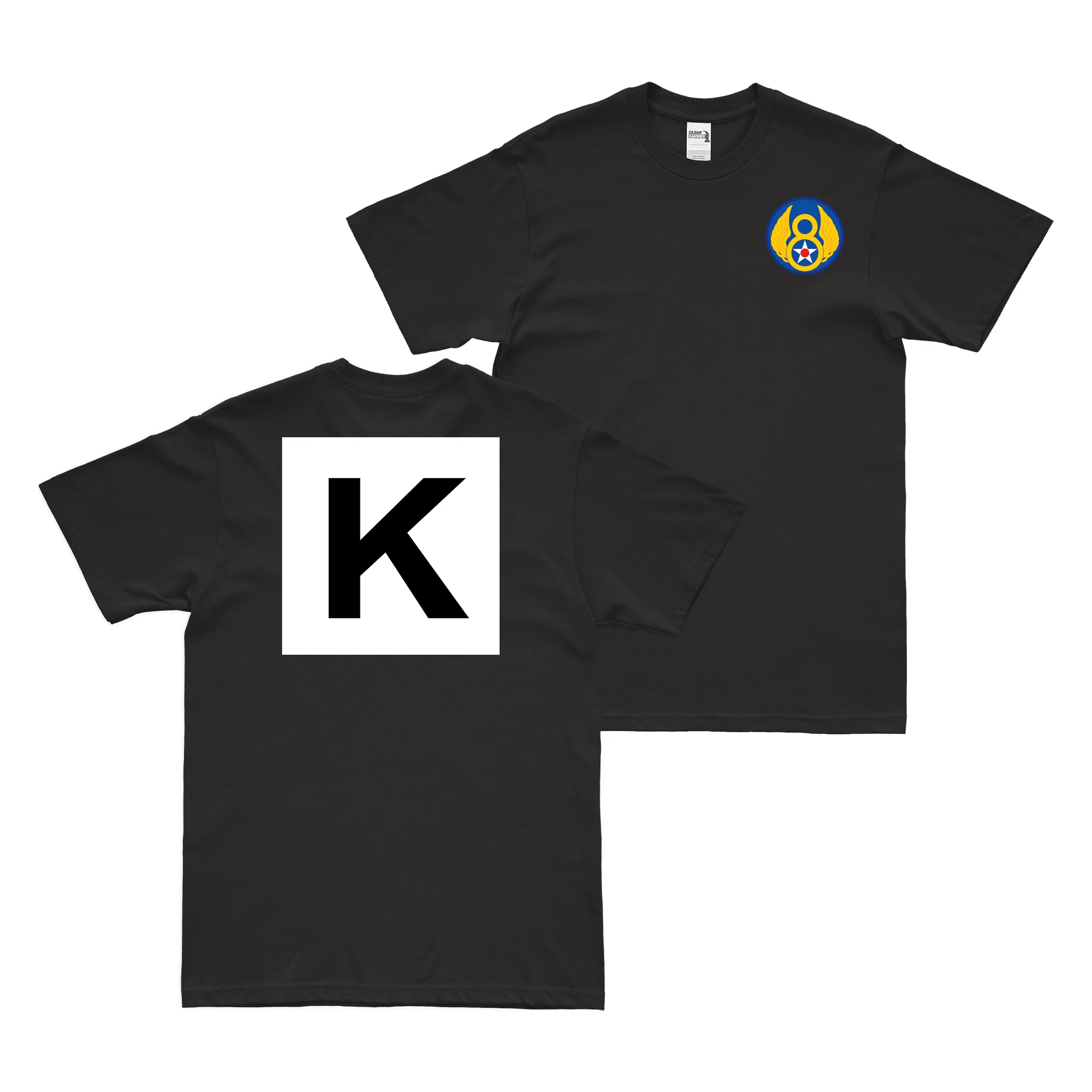447th Bombardment Group Square-K Tail Code WW2 T-Shirt