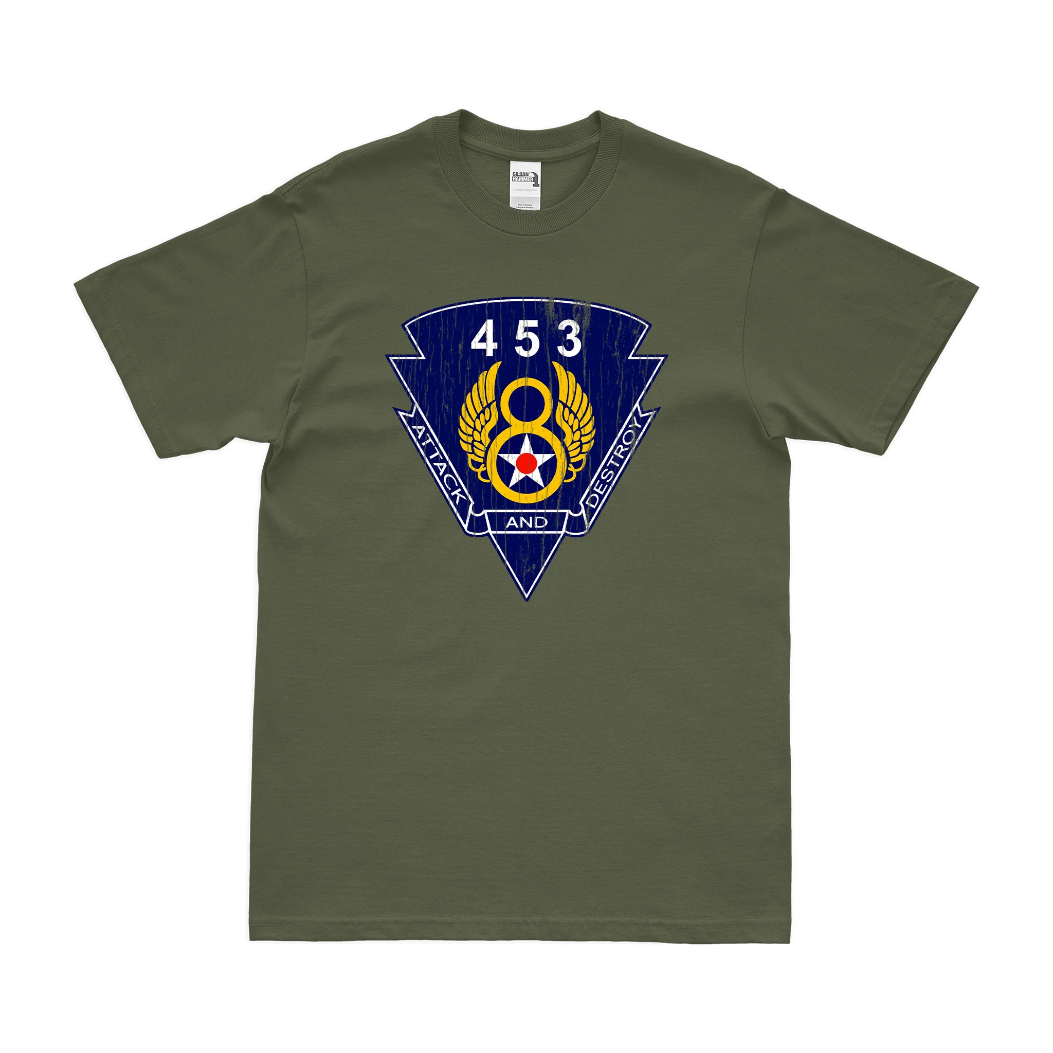 453rd Bombardment Group USAAF WW2 T-Shirt - Image 4