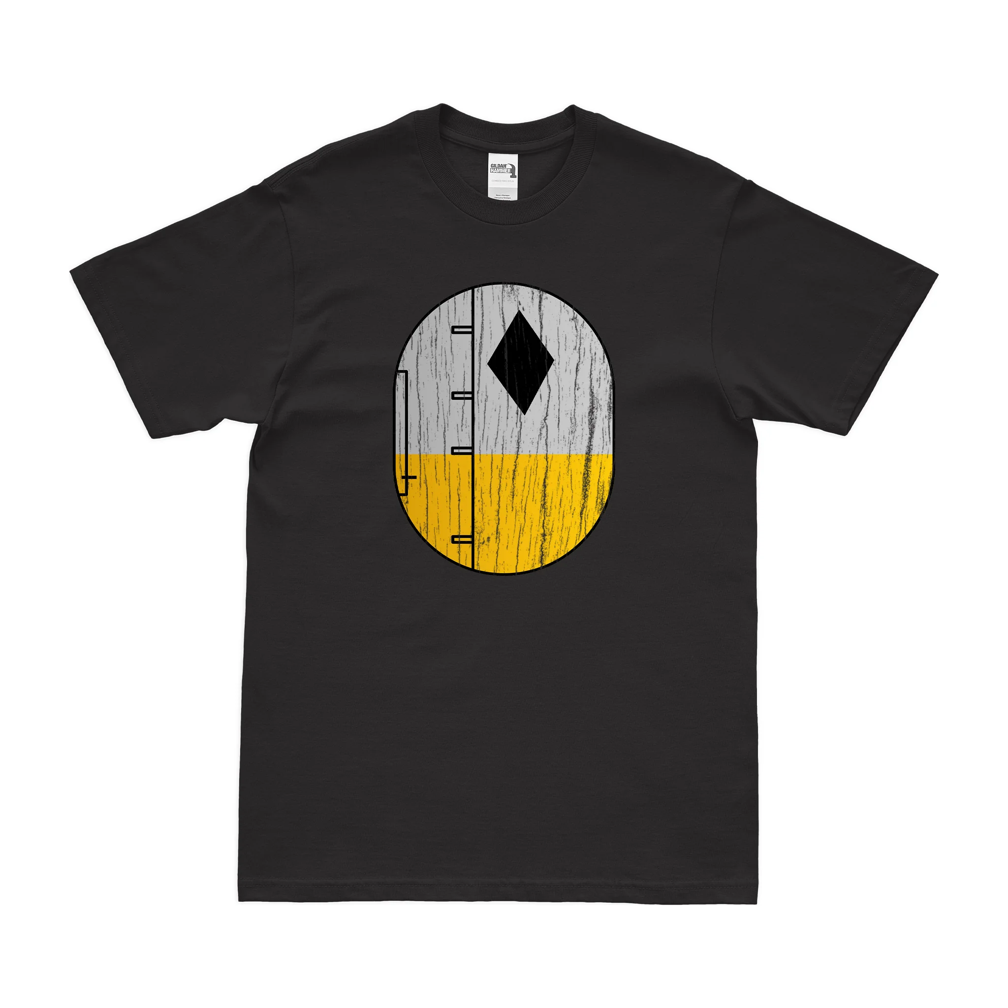 455th Bomb Group B-24 Tail Code Marking T-Shirt - Image 3