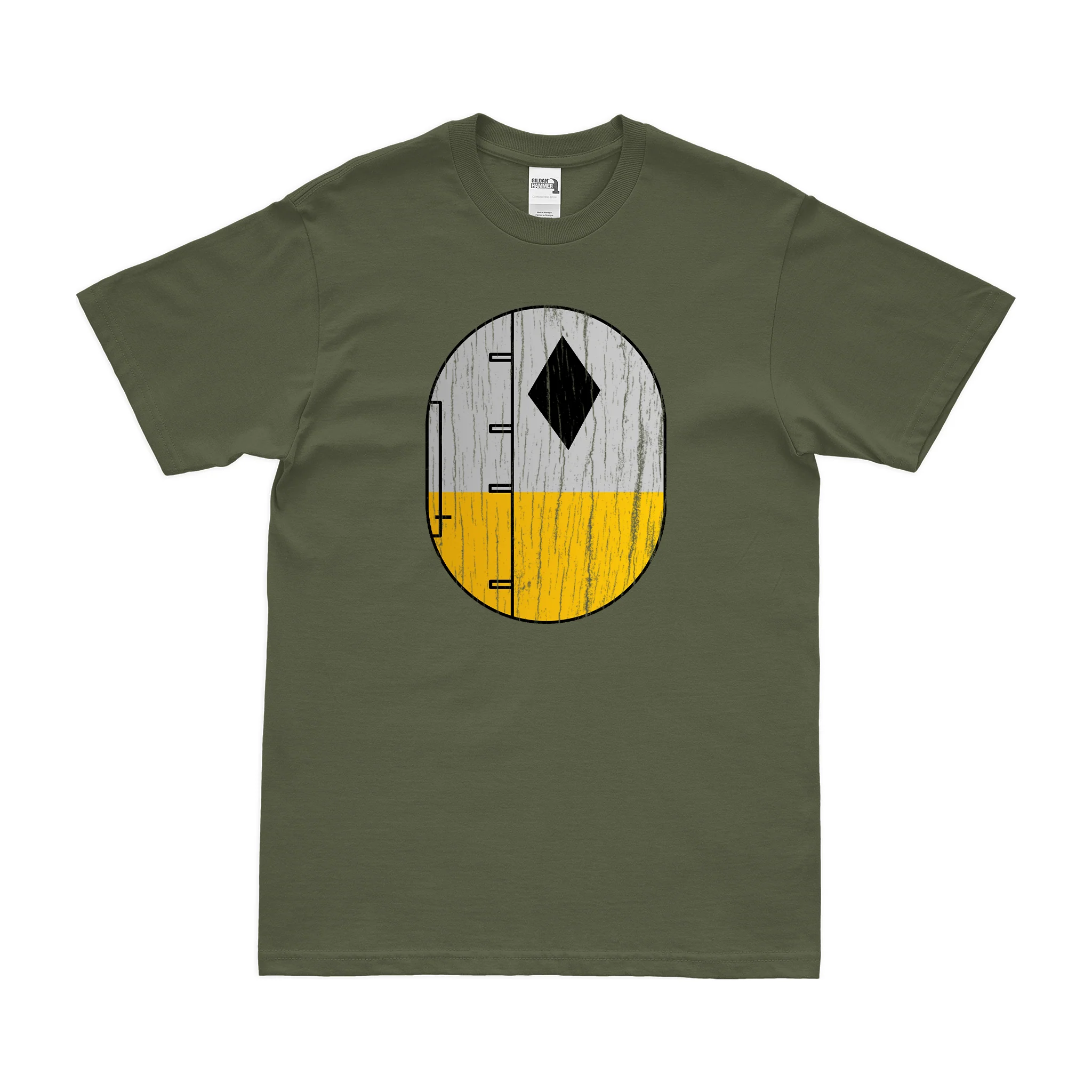 455th Bomb Group B-24 Tail Code Marking T-Shirt - Image 4