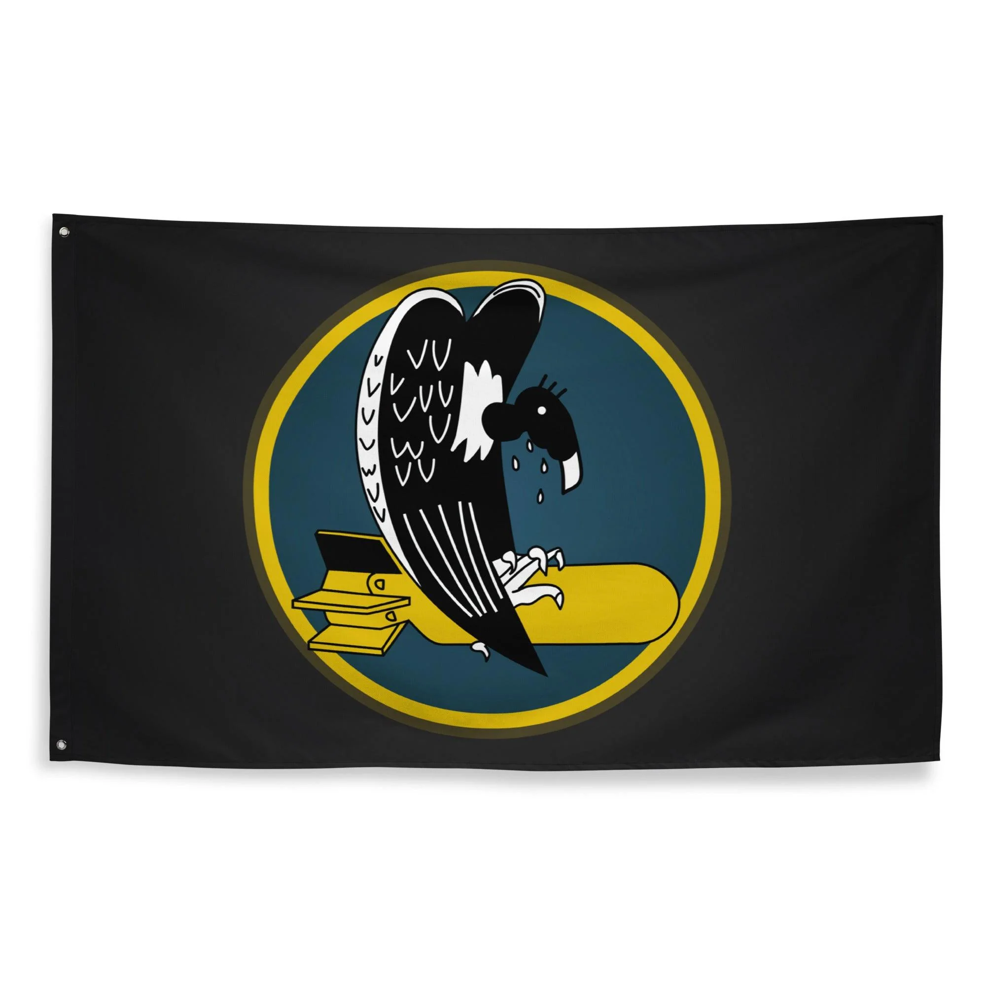455th Bomb Group WW2 Black Flag - Image 3