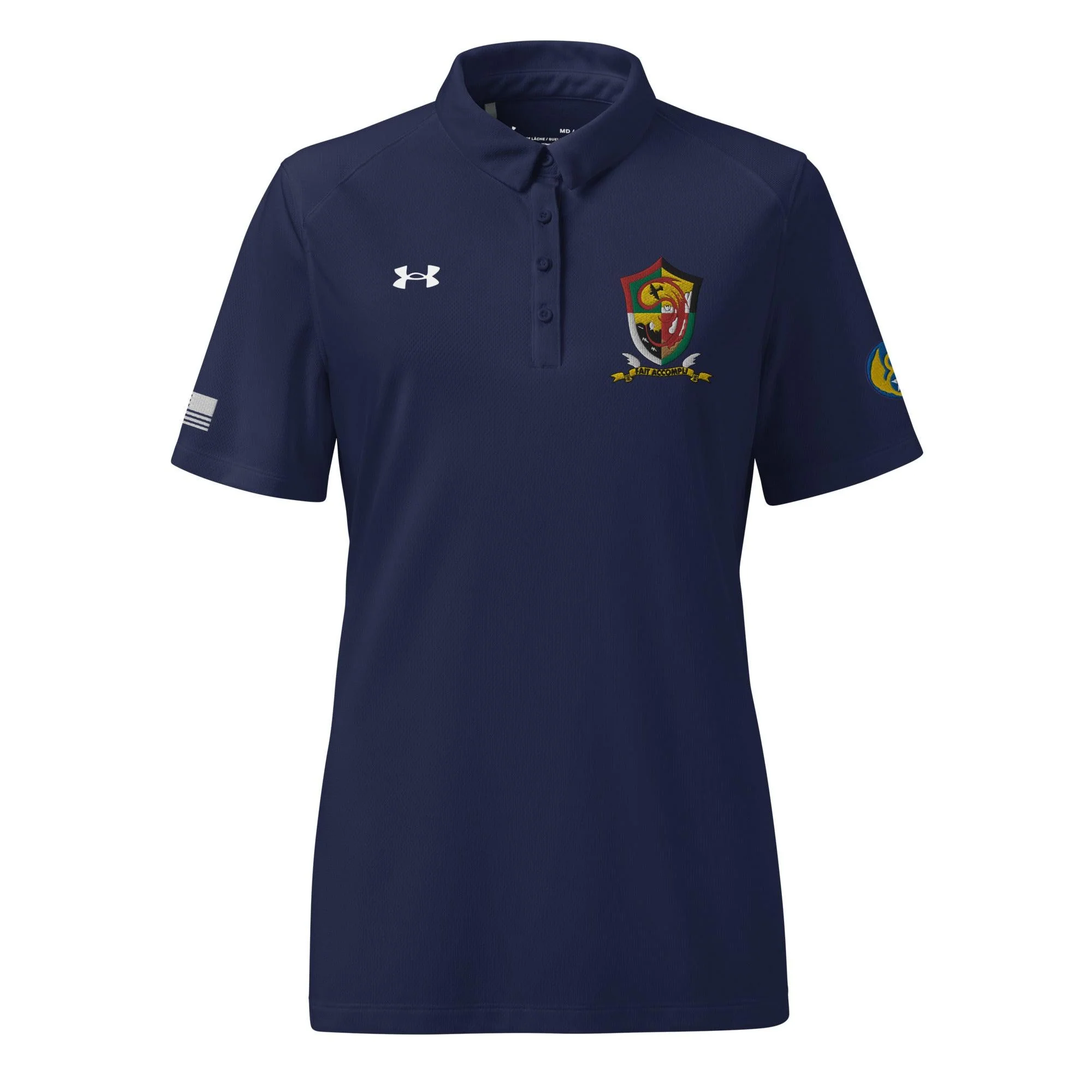 457th Bomb Group Embroidered Under Armour® Women's Polo - Image 6