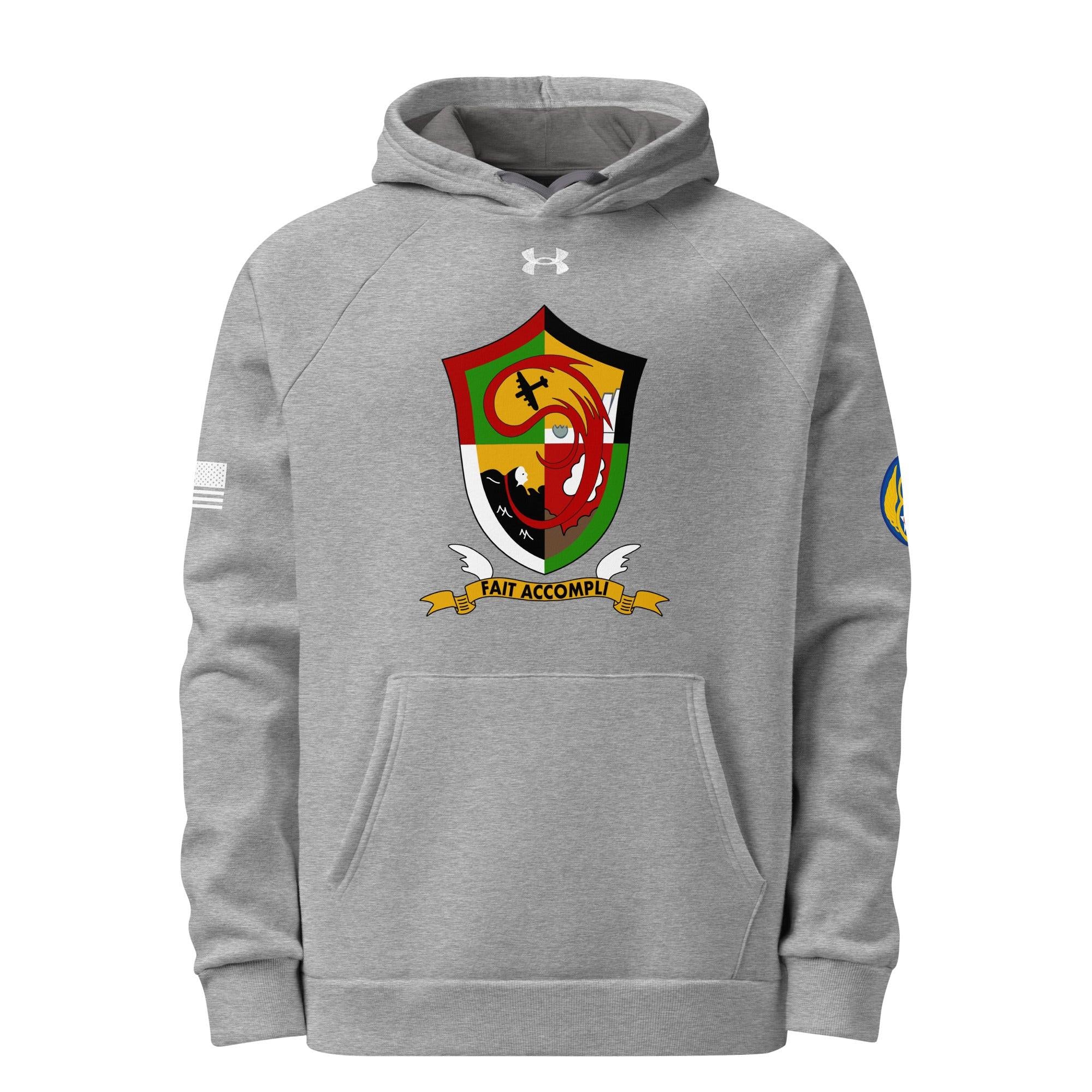 457th Bomb Group 'Fireball Outfit' WW2 Under Armour® Hoodie - Image 9