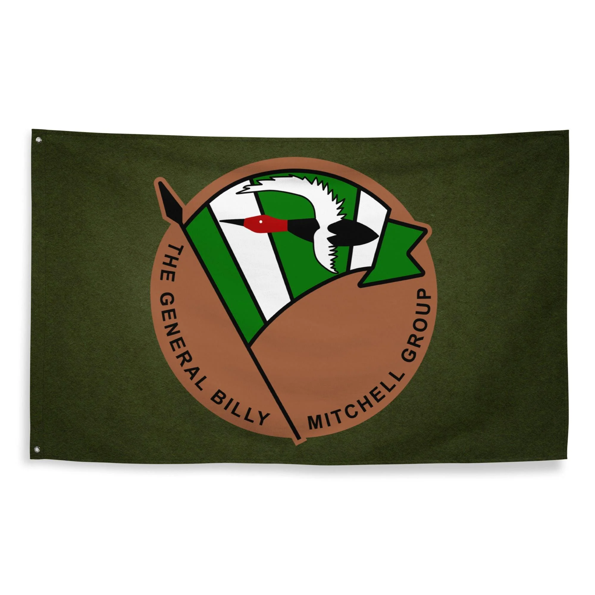 468th Bomb Group WW2 Military Green Flag - Image 3