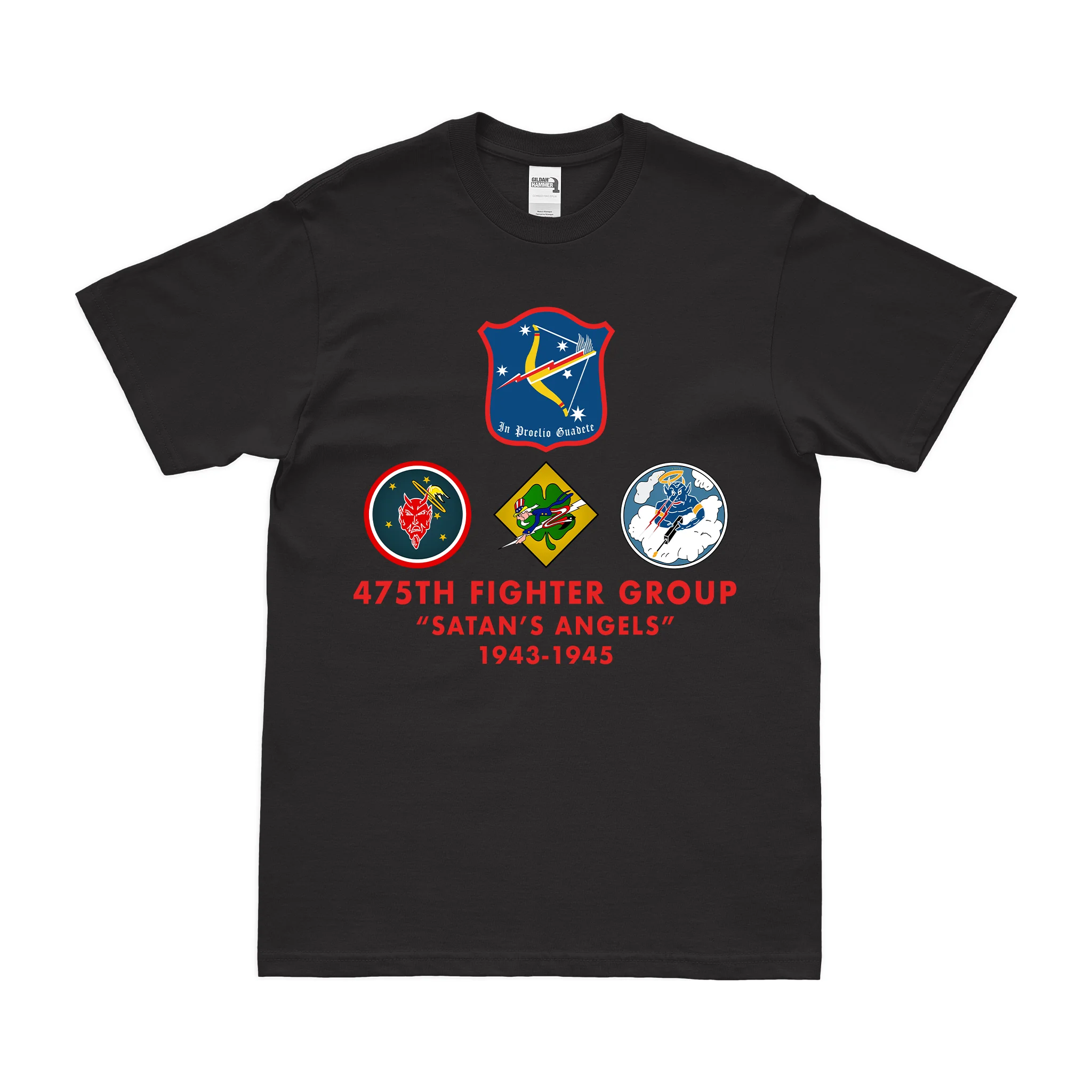475th Fighter Group WW2 Squadron Legacy T-Shirt
