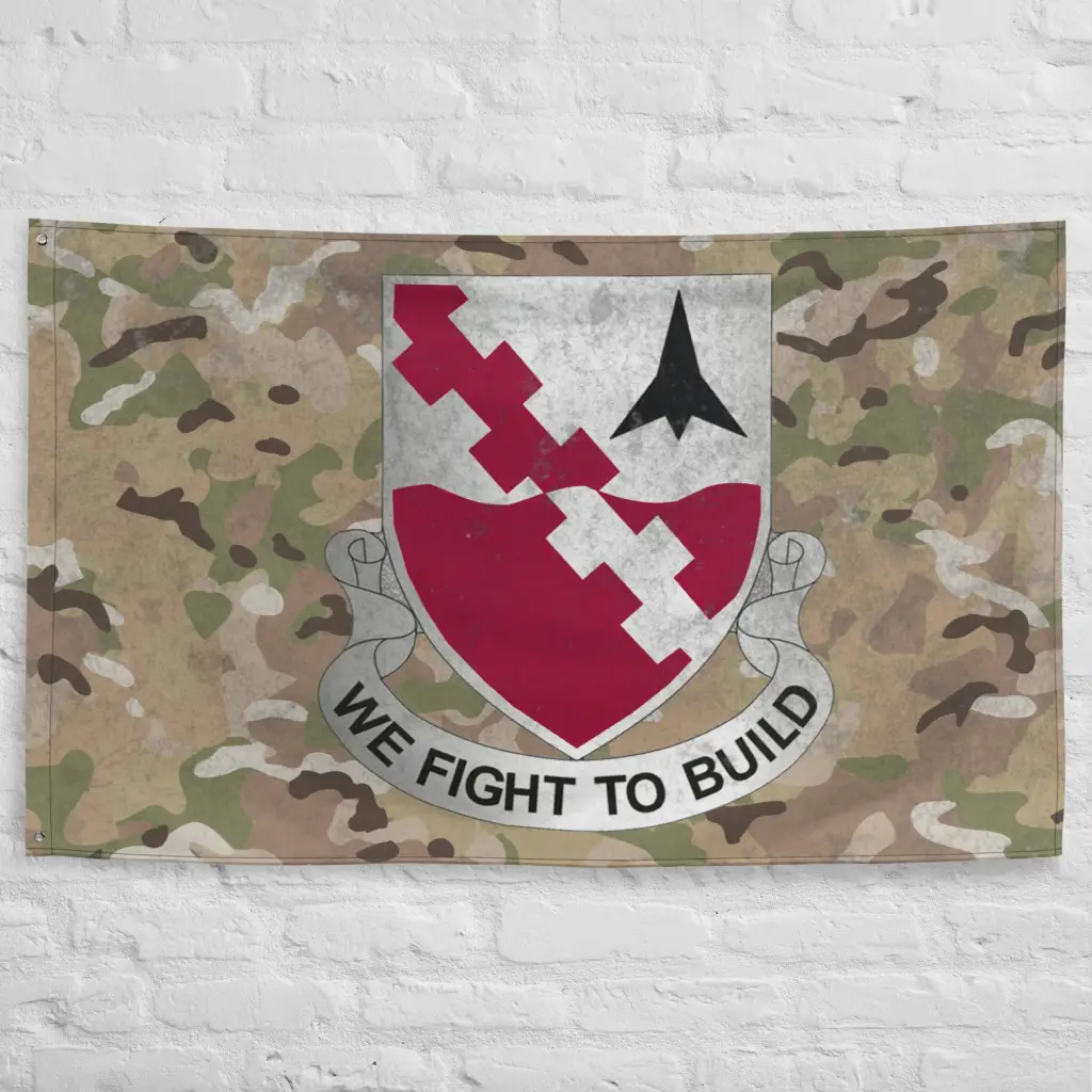 479th Engineer Battalion Indoor Wall Flag - Image 5